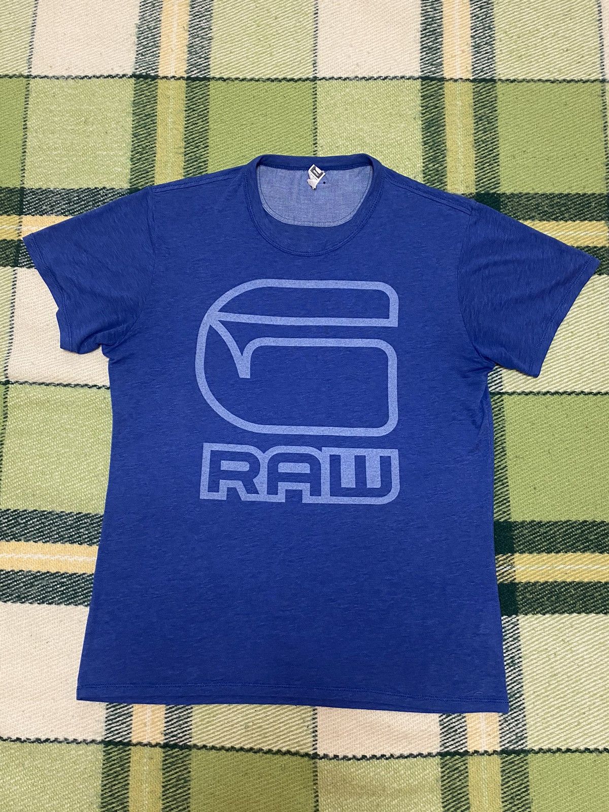 G-Star Vintage G Star Raw tee streetwear big logo y2k style size L Size US M / EU 48-50 / 2 - 2 Thumbnail