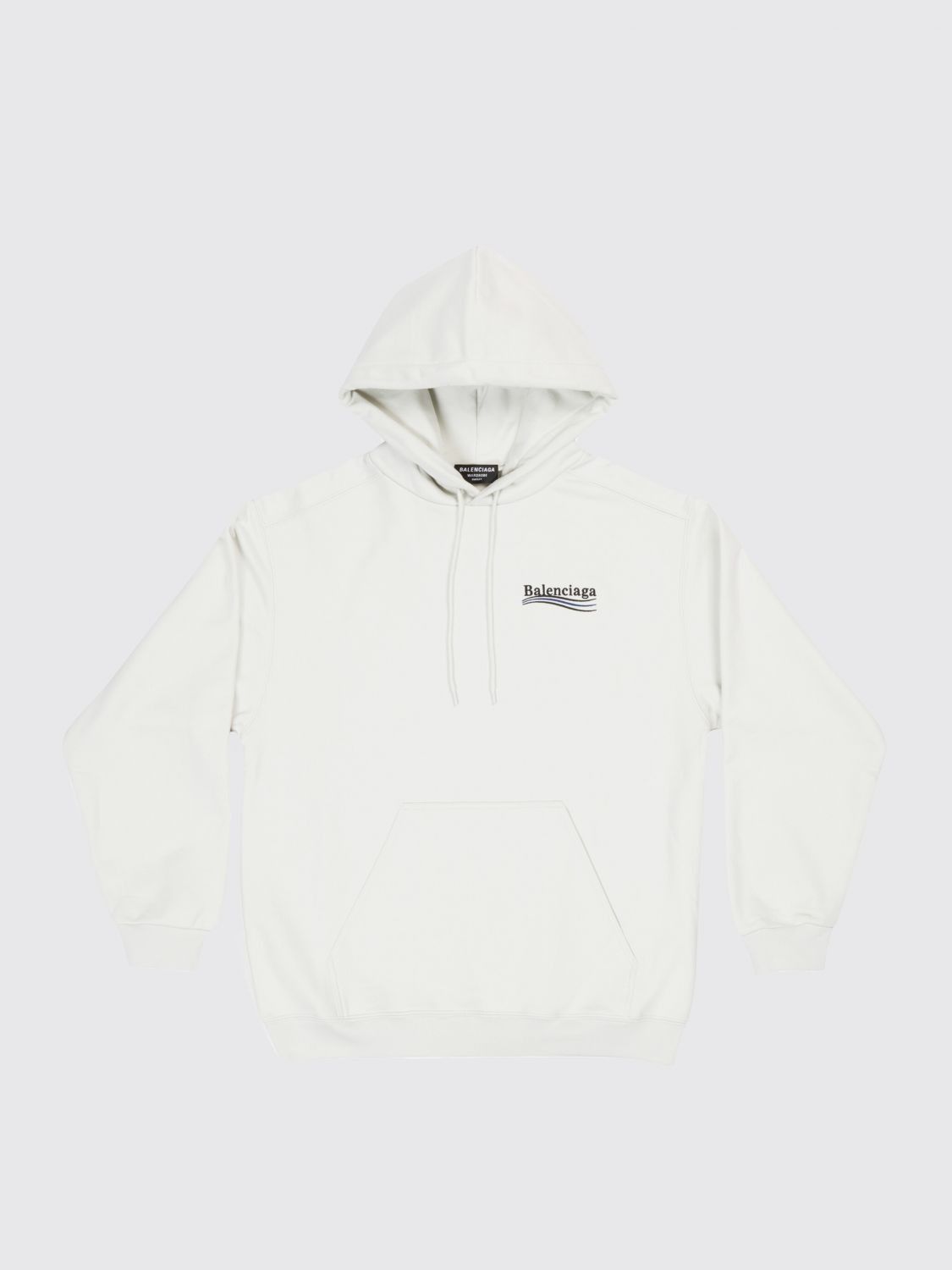 Balenciaga White Sweatshirt