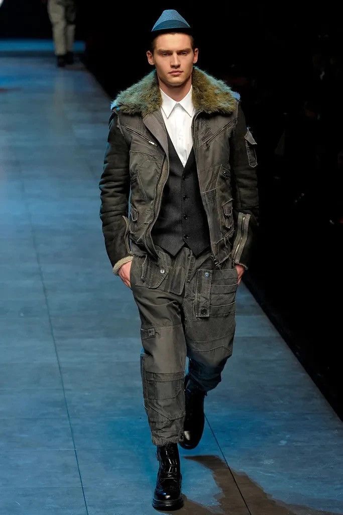 Dolce & Gabbana Dolce & Gabbana AW 2011 Archive Reconstructed cropped Pants Size US 36 / EU 52 - 4 Thumbnail