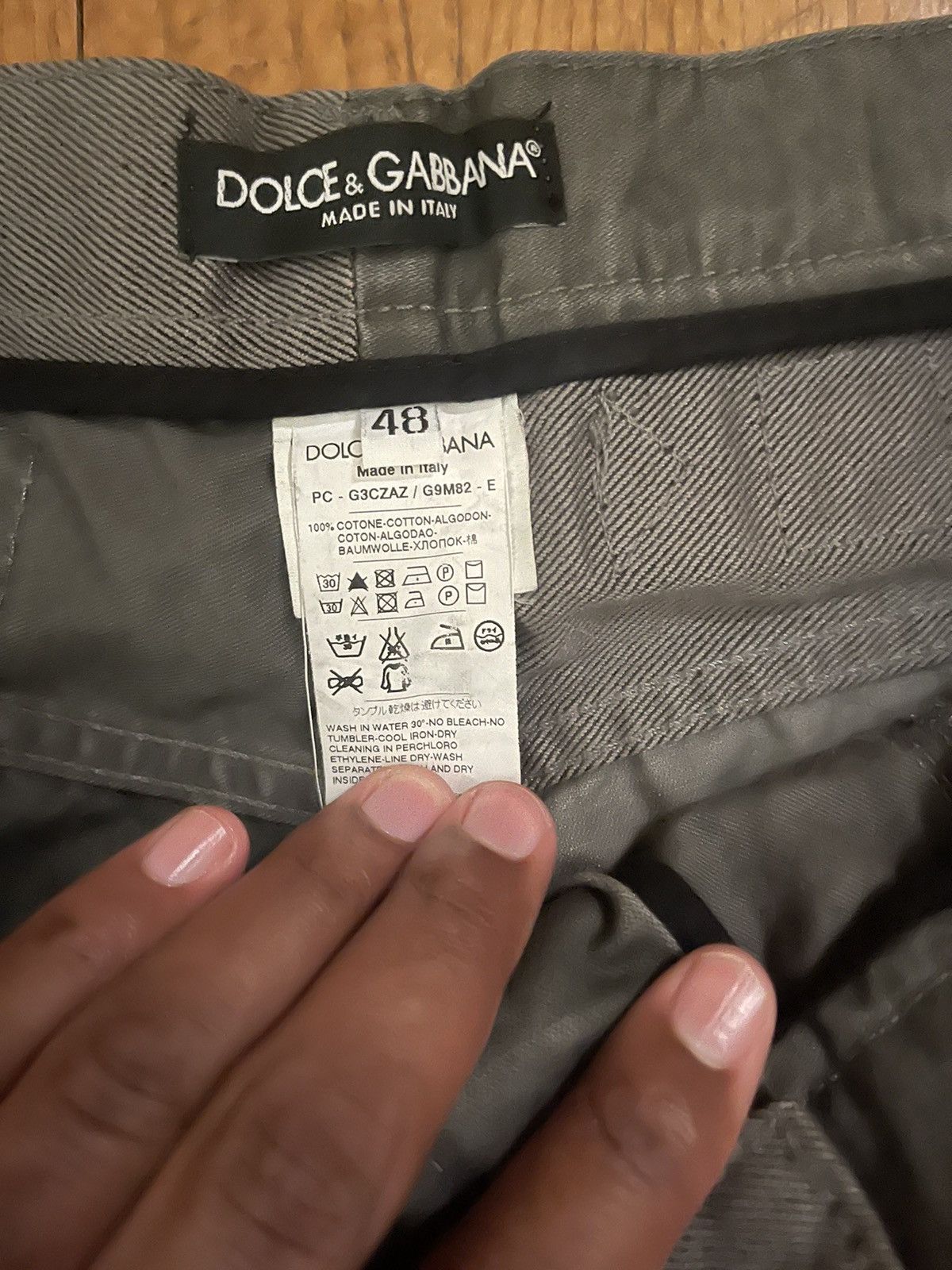 Dolce & Gabbana Dolce & Gabbana AW 2011 Archive Reconstructed cropped Pants Size US 36 / EU 52 - 3 Thumbnail
