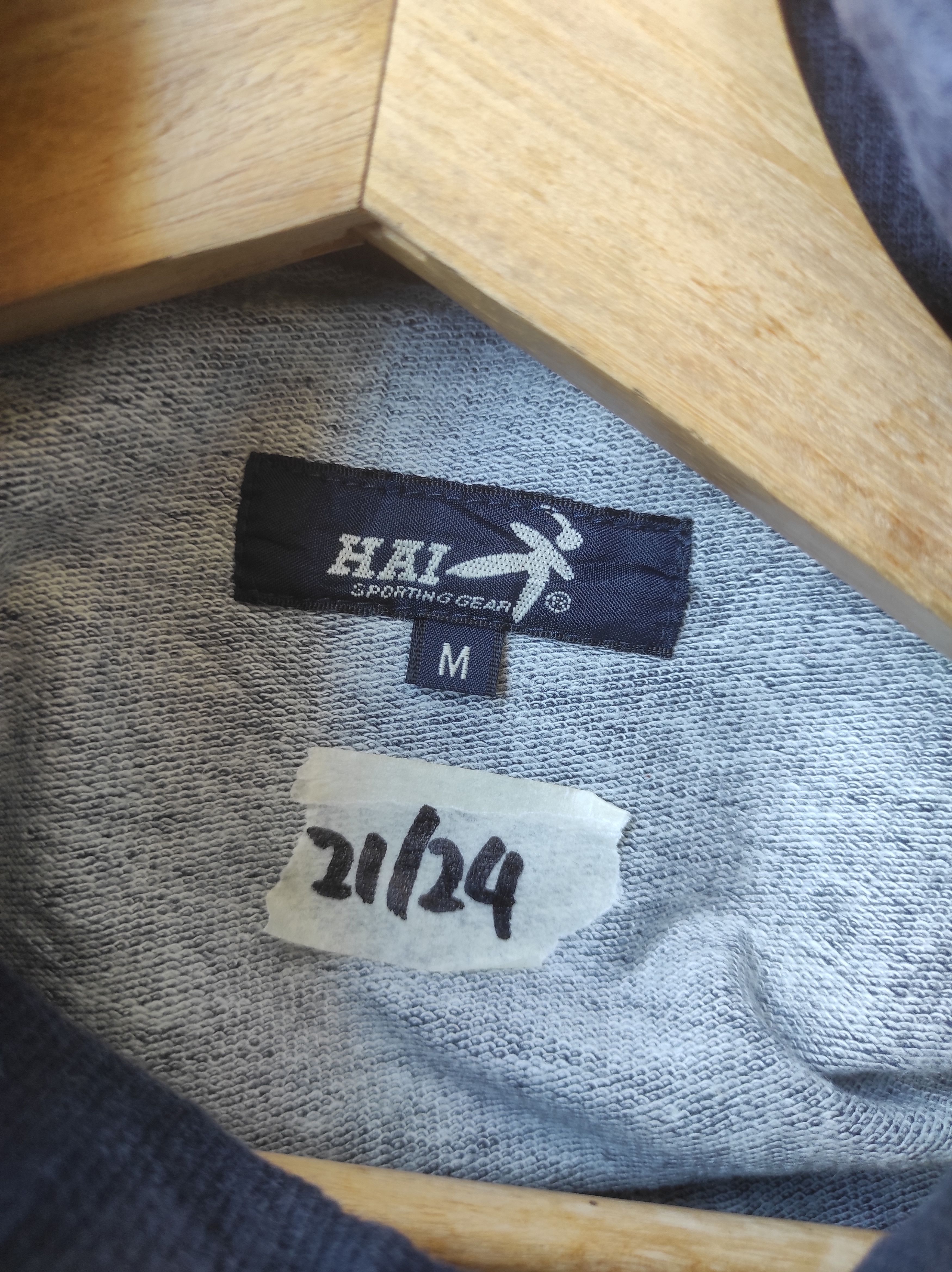 Hai Sporting Gear × Issey Miyake HAI SPORTING GEAR INDIGO MOCK NECK PULLOVER SWEATSHIRT Size M / US 6-8 / IT 42-44 - 7 Thumbnail