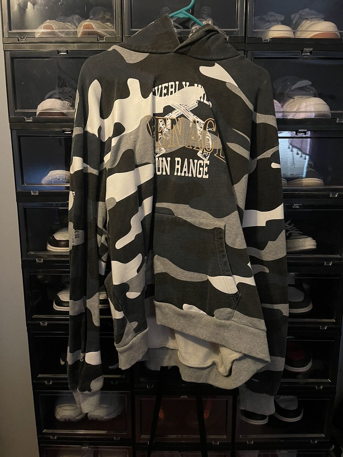 image of Menace Los Angeles Blizzard Camo Hoodie, Men's (Size XL)