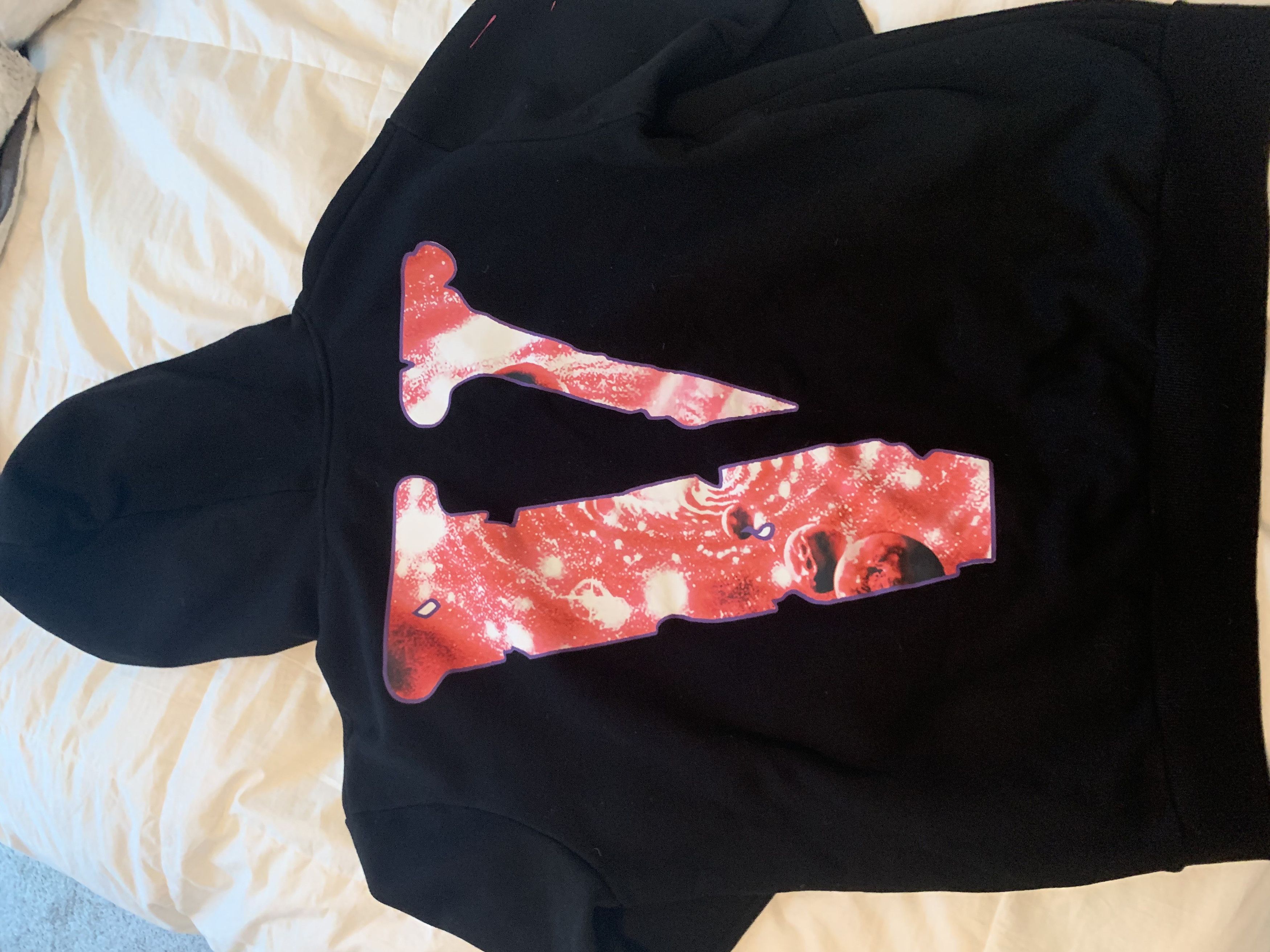 Vlone Vlone x Juice Wrld Collab Galaxy Hoodie (LIMITED EDITION) Grailed