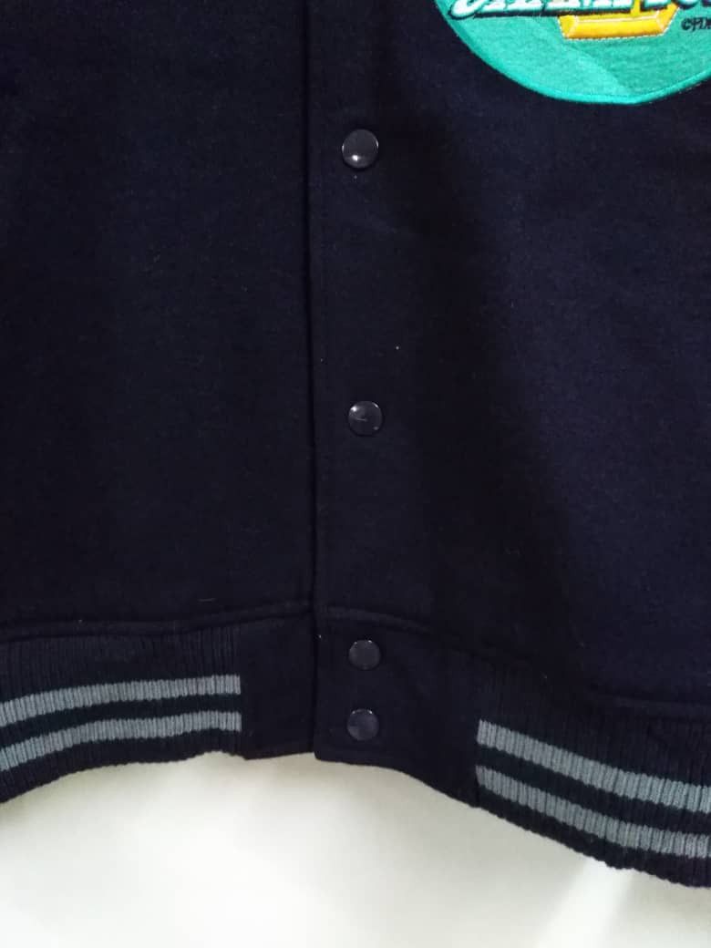 Japanese Brand Vintage 90's Wool Varsity Jacket Daiei Hawks Size US M / EU 48-50 / 2 - 2 Thumbnail