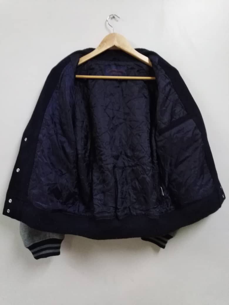 Japanese Brand Vintage 90's Wool Varsity Jacket Daiei Hawks Size US M / EU 48-50 / 2 - 8 Thumbnail