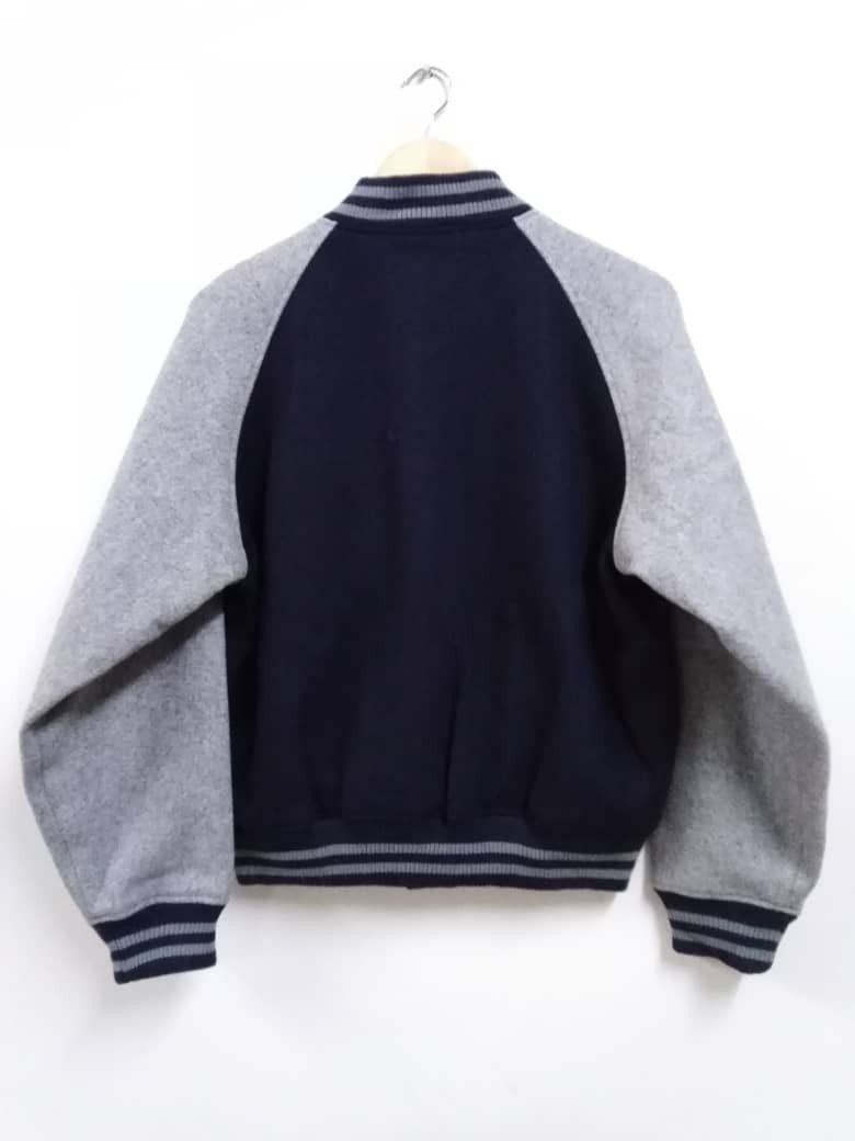 Japanese Brand Vintage 90's Wool Varsity Jacket Daiei Hawks Size US M / EU 48-50 / 2 - 7 Thumbnail
