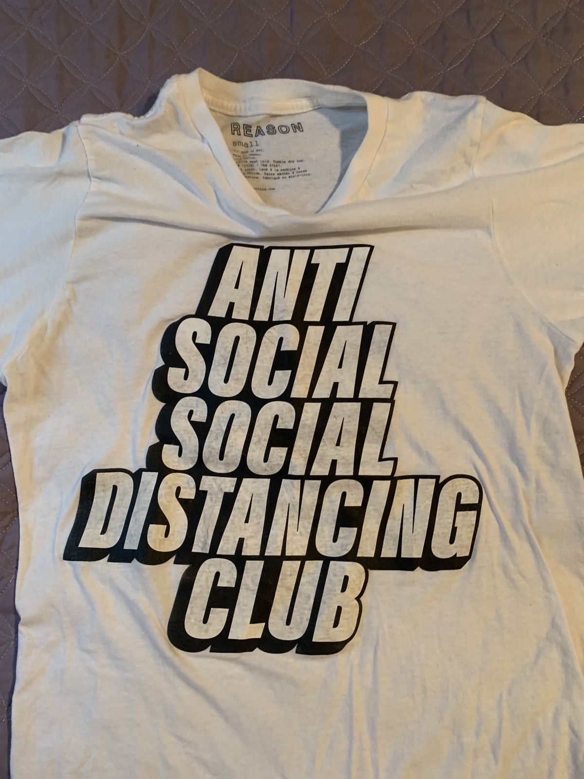 Reason Anti Social Social Distancing Club Shirt Reason Size US S / EU 44-46 / 1 - 1 Thumbnail