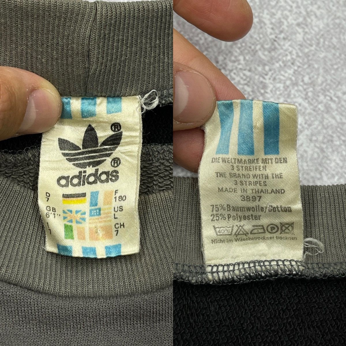 Adidas Vintage 80’s Adidas USA Sweatshirt Center Logo Rare Y2K Size US L / EU 52-54 / 3 - 5 Thumbnail