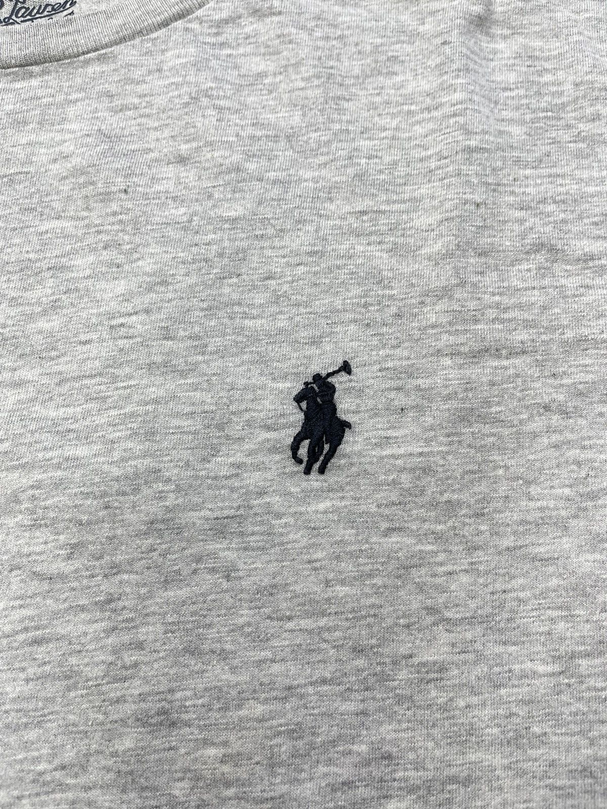 Polo Ralph Lauren × Rugby Ralph Lauren × Vintage Vintage Polo Ralph Lauren Basic Longsleeve Grey Y2K Rugby Size US M / EU 48-50 / 2 - 5 Thumbnail