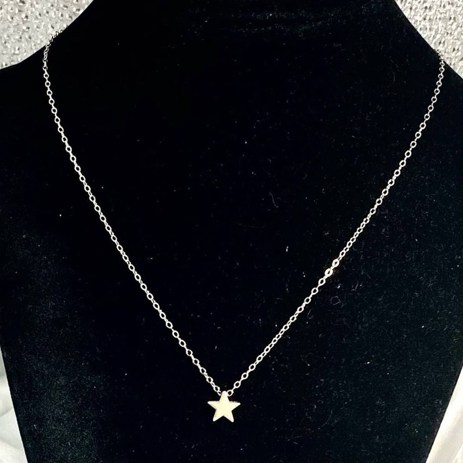 Julius AGF# Sterling Silver Star Pendant Size ONE SIZE - 4 Thumbnail