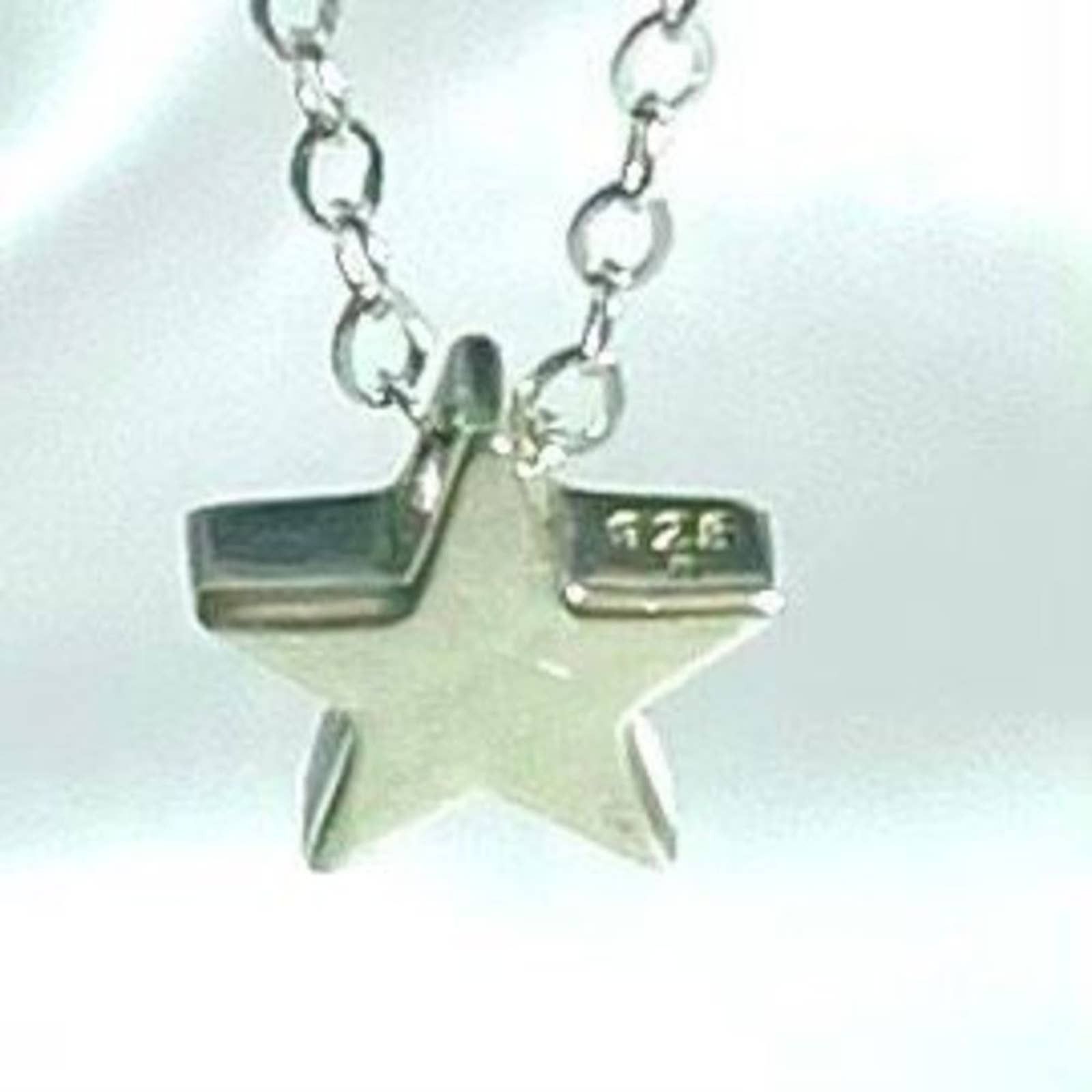 Julius AGF# Sterling Silver Star Pendant Size ONE SIZE - 3 Thumbnail
