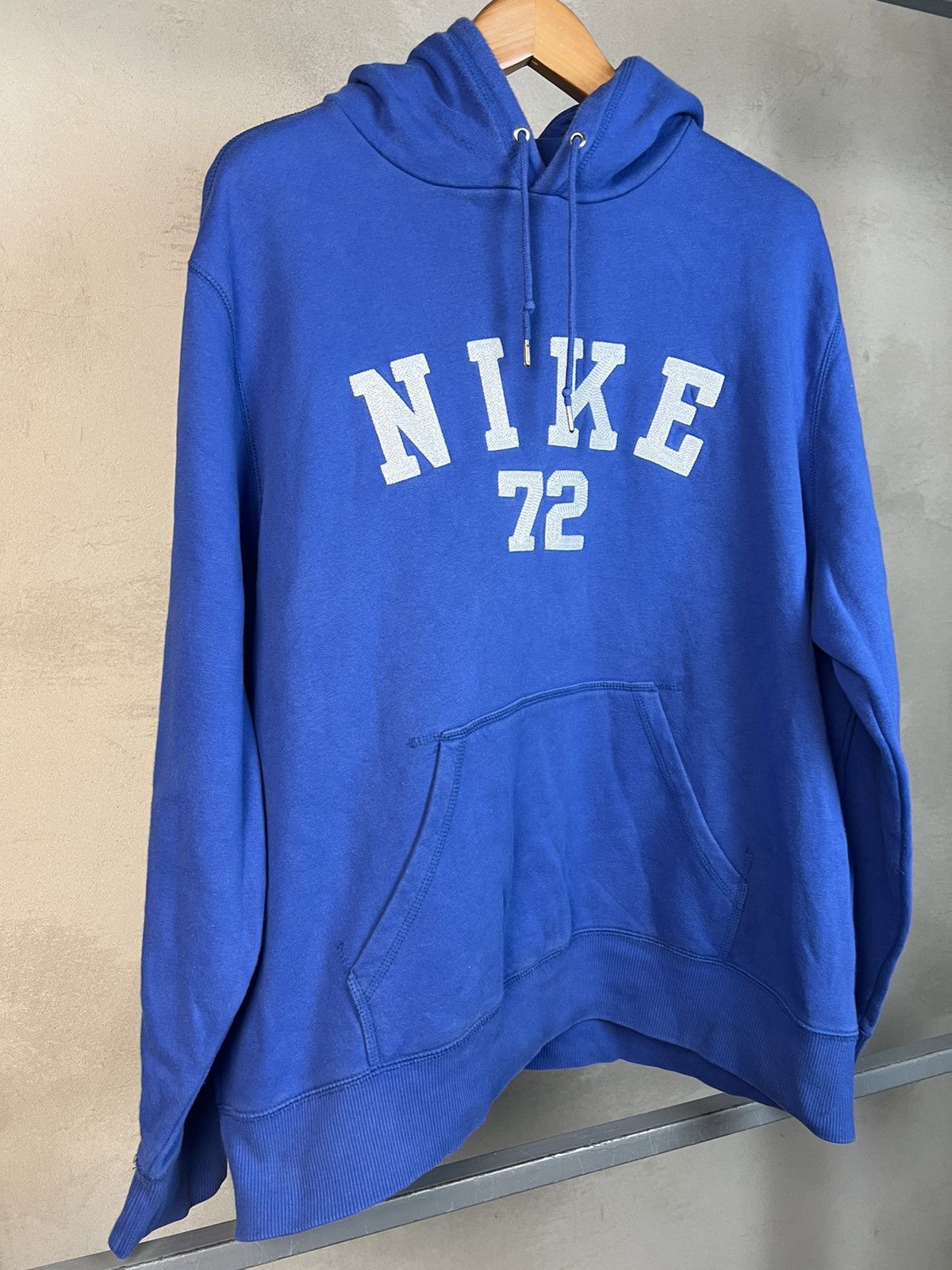 Nike × Vintage Nike 72 Hoodie Big Logo Vintage Size US XXL / EU 58 / 5 - 3 Thumbnail