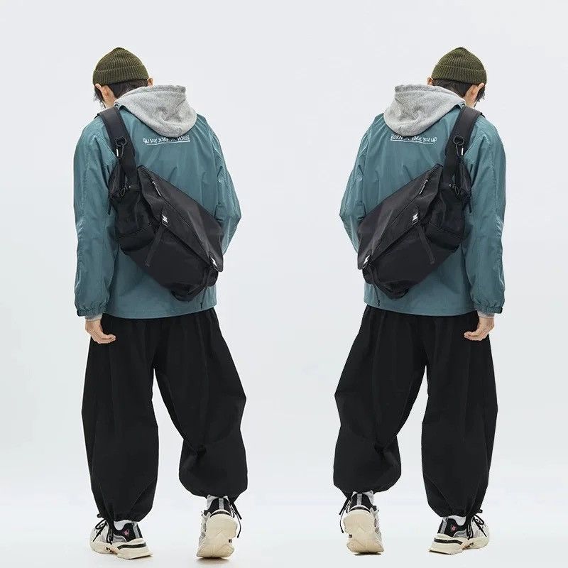 Japanese Brand × Vintage Fashion hip hop messenger shoulder bag Size ONE SIZE - 2 Thumbnail