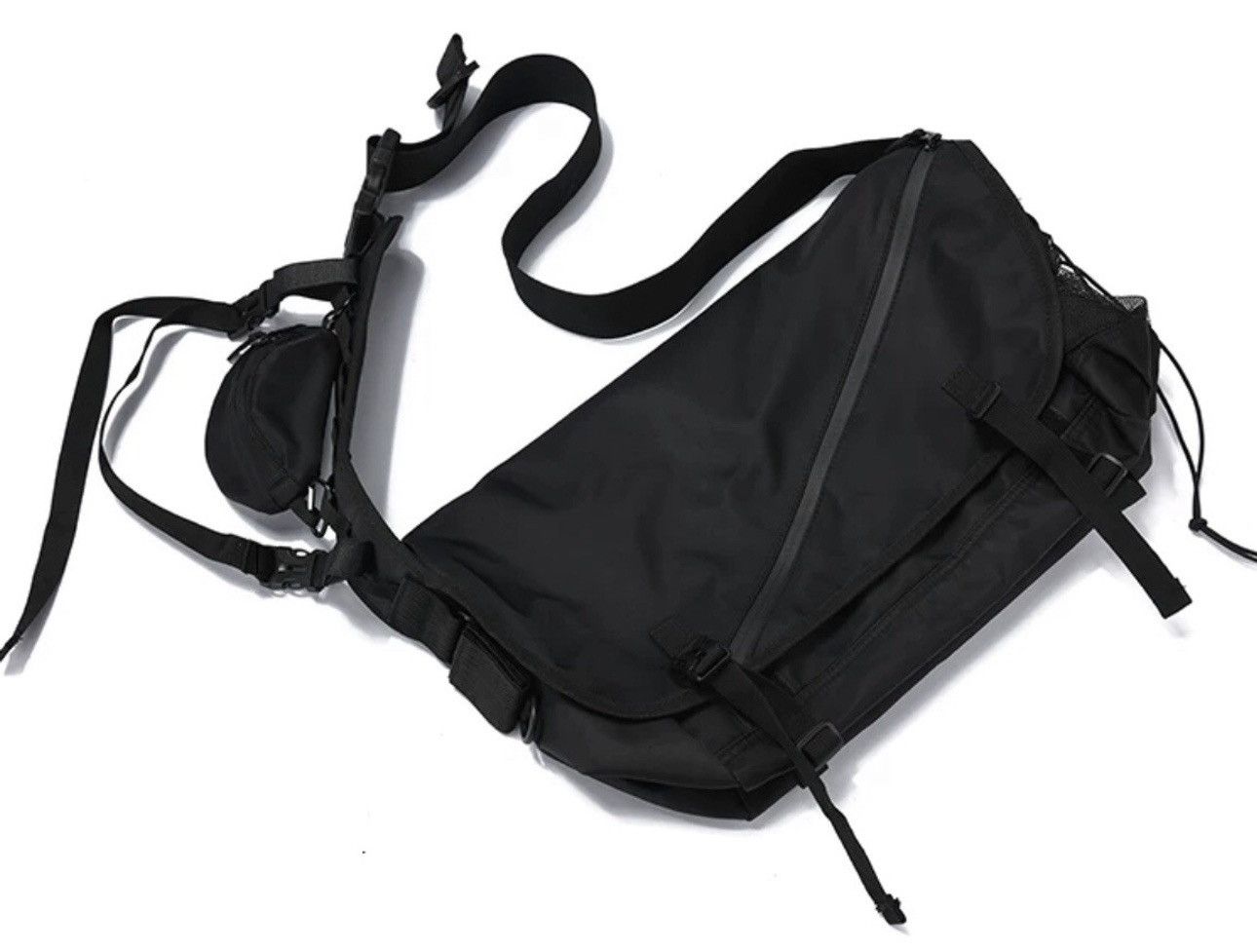 Japanese Brand × Vintage Fashion hip hop messenger shoulder bag Size ONE SIZE - 5 Thumbnail
