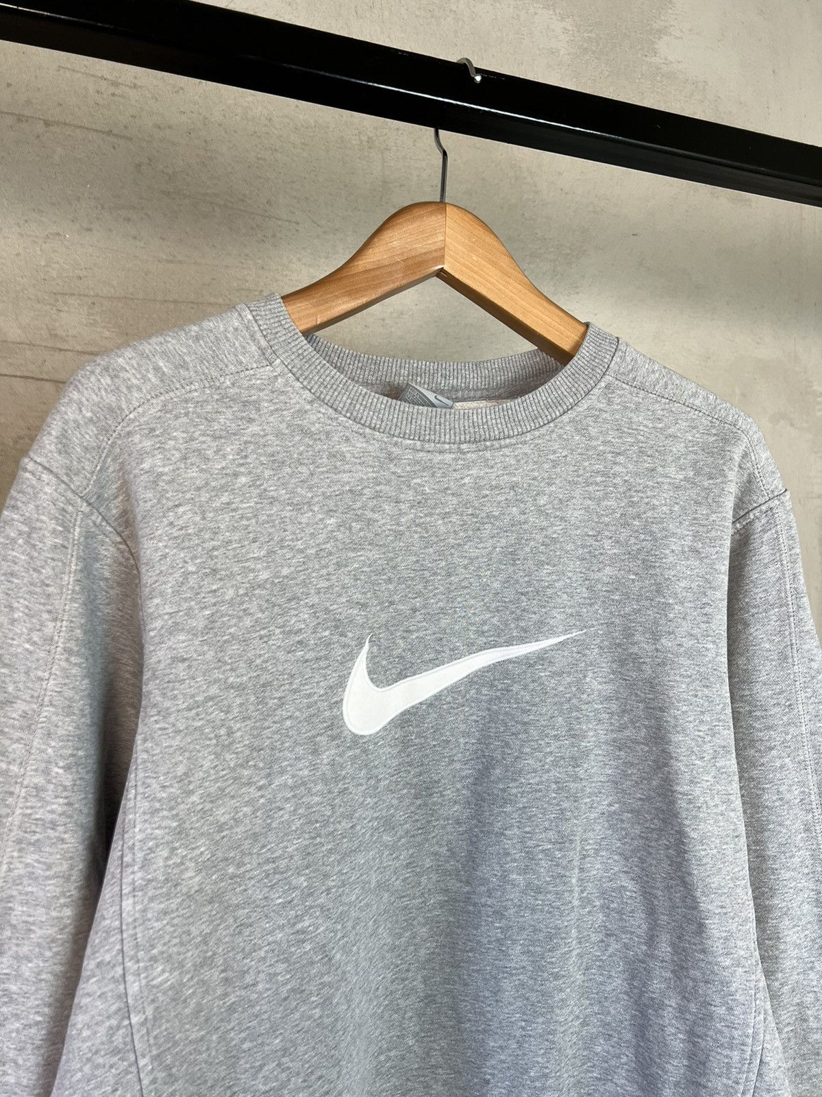 Free shipping• Vintage Nike Sweatshirt Big Swoosh Logo