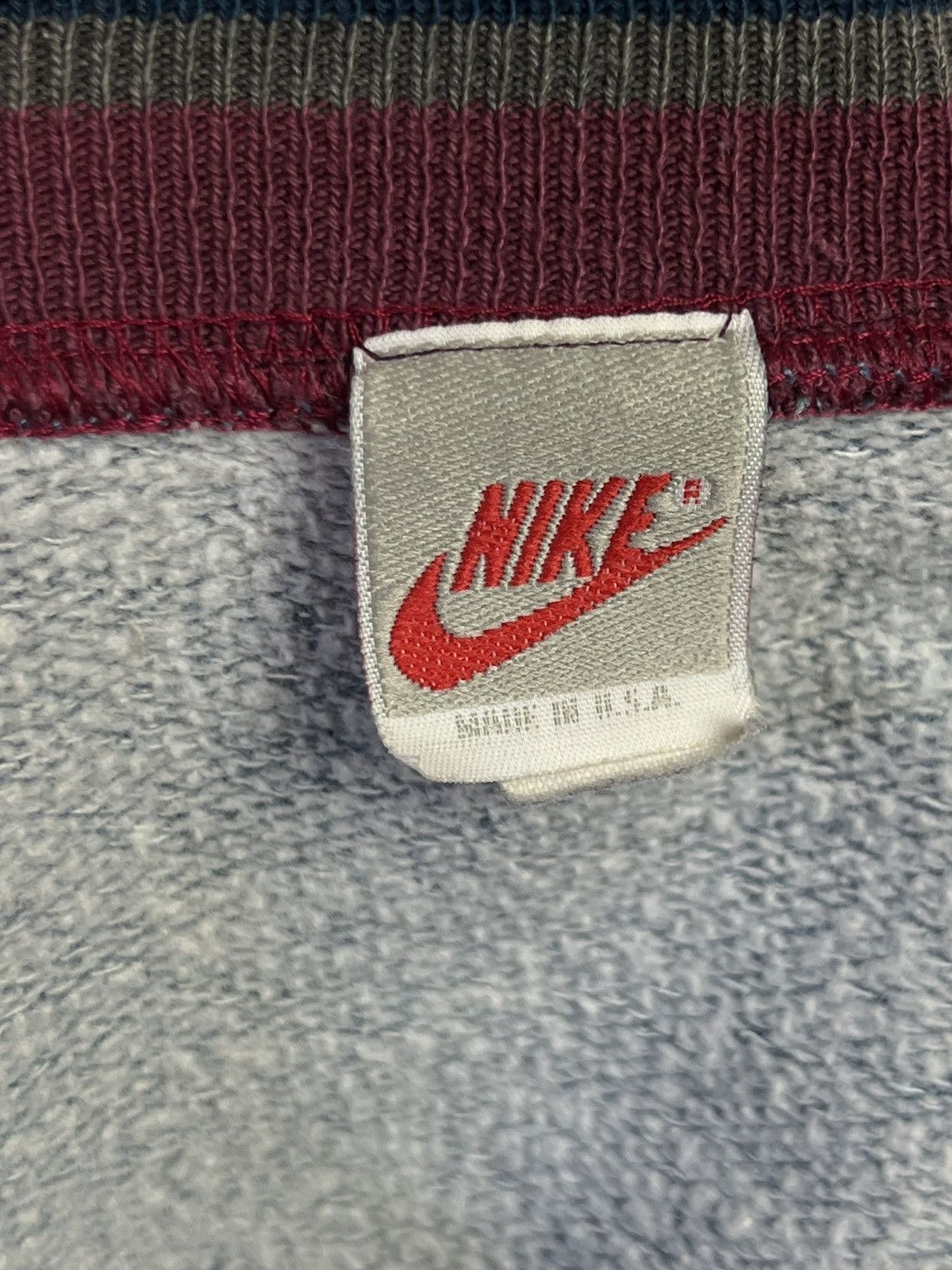 Nike × Vintage Vintage Nike 80’s Big Leather Logo Size US S / EU 44-46 / 1 - 9 Thumbnail