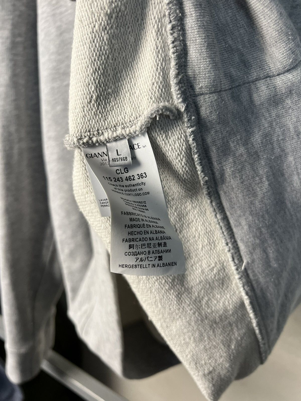 Versace × Versace Jeans Couture × Versus Versace •Free shipping• Versace Collection Sweatshirts Big Logo Size US L / EU 52-54 / 3 - 6 Thumbnail