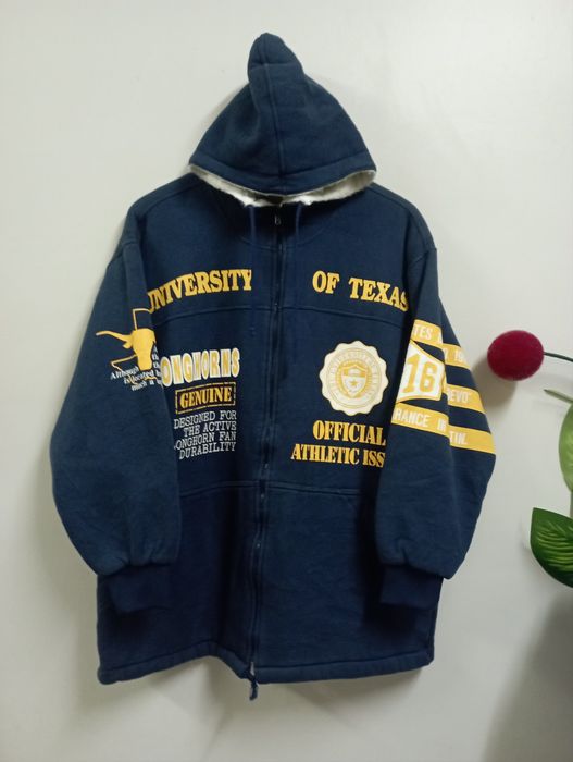 Places + Faces Vintage Sherpa Hoodies University Texas Kappa 23.5