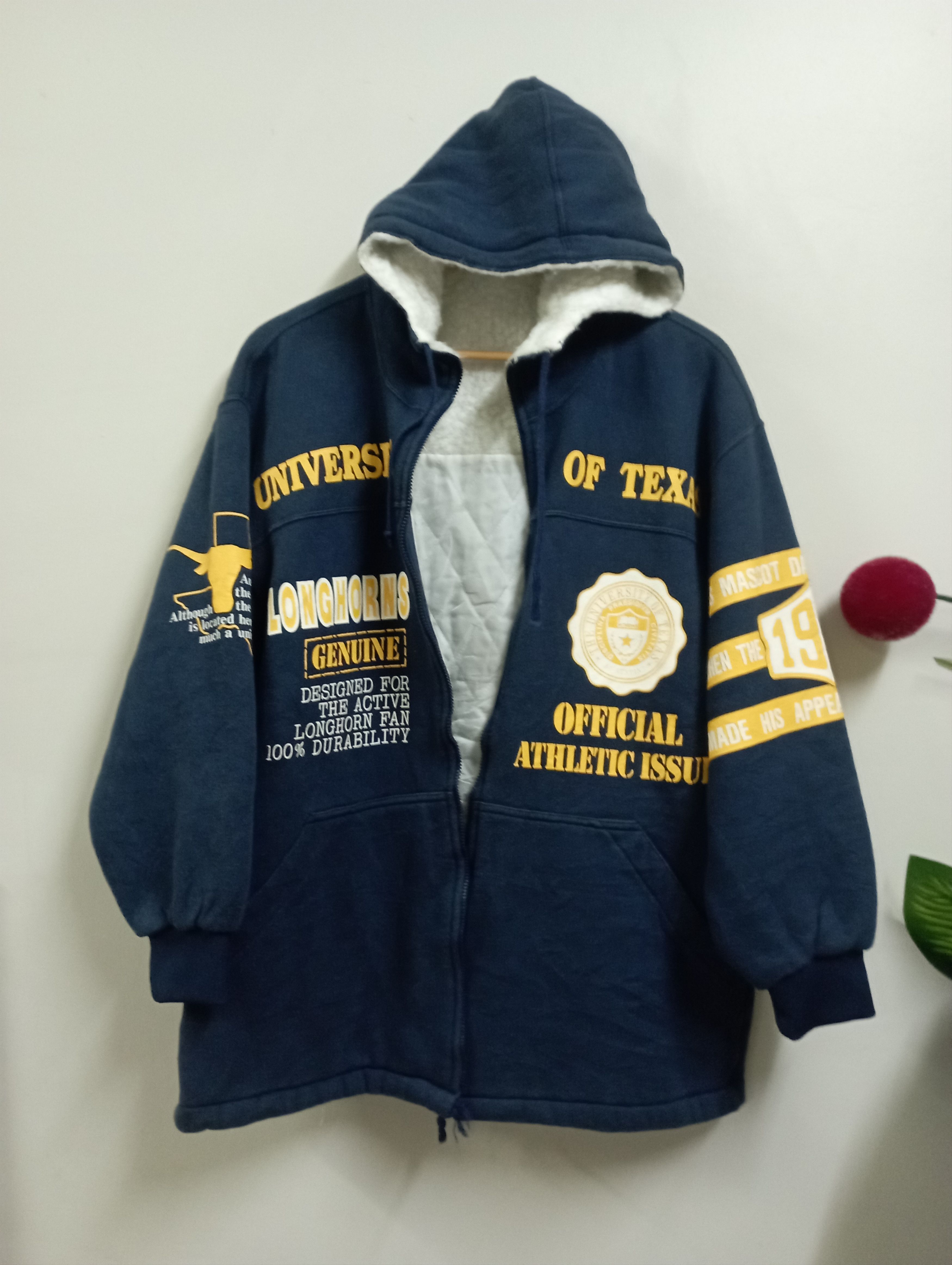 Kappa Vintage KAPPA Hoodies University Texas 23.5x30 Inches Size US XL / EU 56 / 4 - 4 Thumbnail