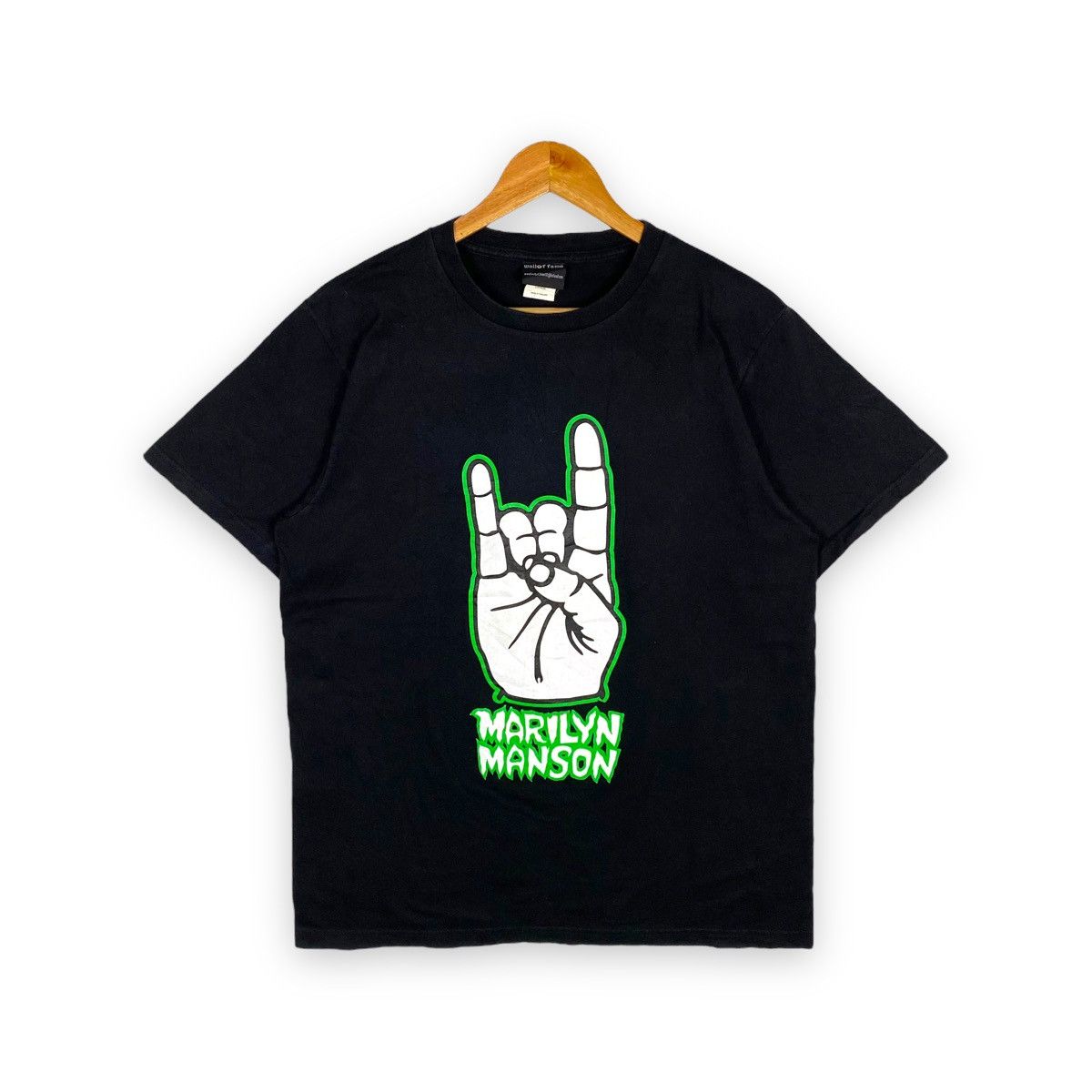 VINTAGE MARILYN MANSON WE HATE LOVE WE LOVE HATE TEE Short Sleeve 