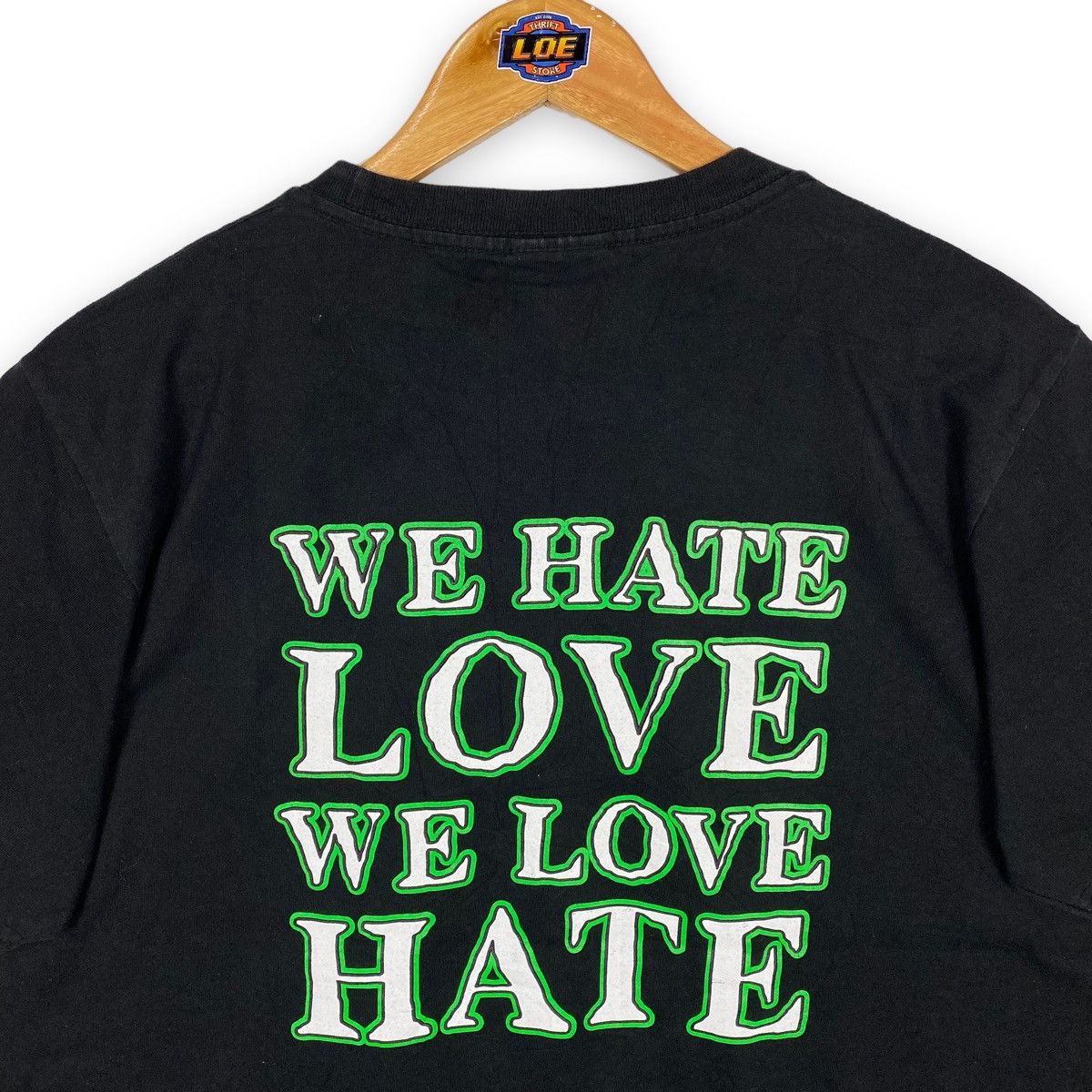 Band Tees VINTAGE MARILYN MANSON WE HATE LOVE WE LOVE HATE TEE Size US L / EU 52-54 / 3 - 7 Thumbnail