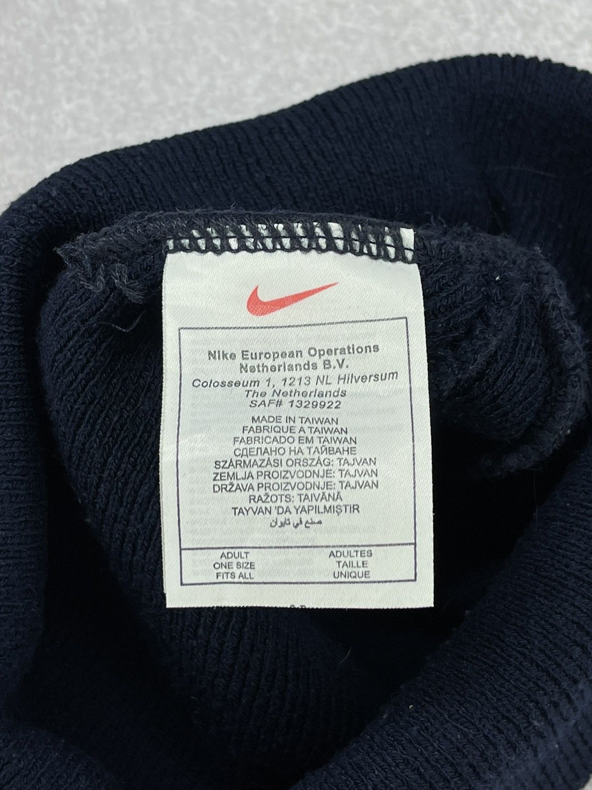 Nike Vintage Nike Hats Navy Y2K Size ONE SIZE - 6 Thumbnail