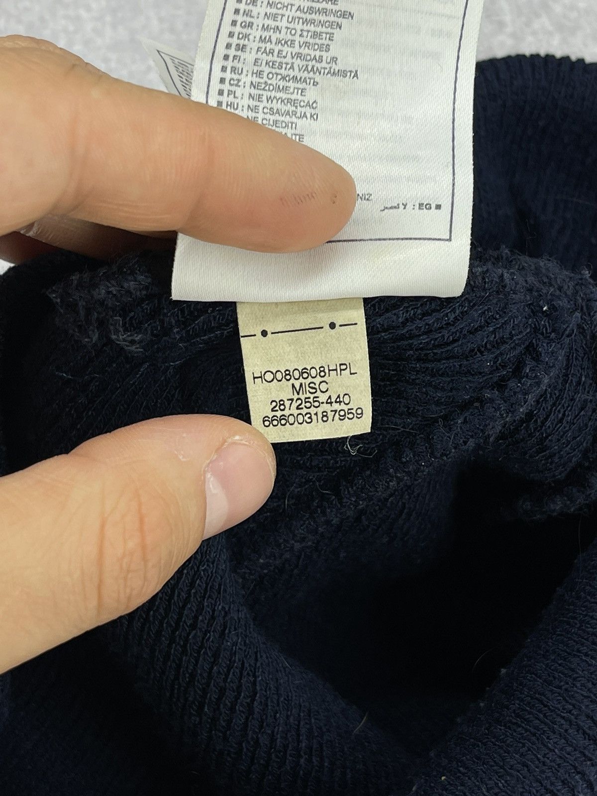 Nike Vintage Nike Hats Navy Y2K Size ONE SIZE - 7 Thumbnail