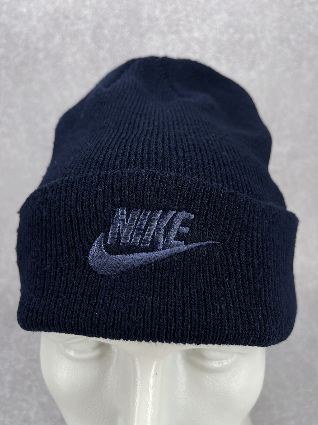 Nike Vintage Nike Hats Navy Y2K Size ONE SIZE - 3 Thumbnail