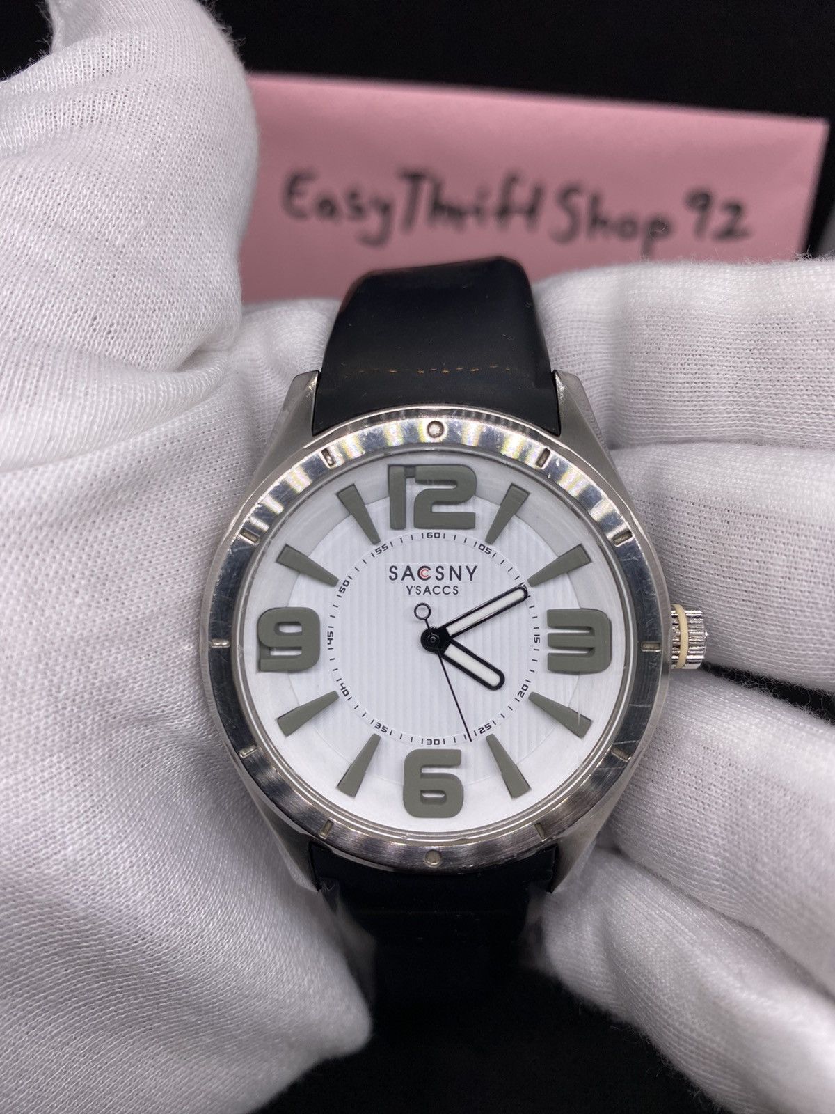 Yohji Yamamoto OFFER YOUR PRICE🔥 SACSNY Y’SACCS yohji yamamoto mens watch Size ONE SIZE - 4 Thumbnail