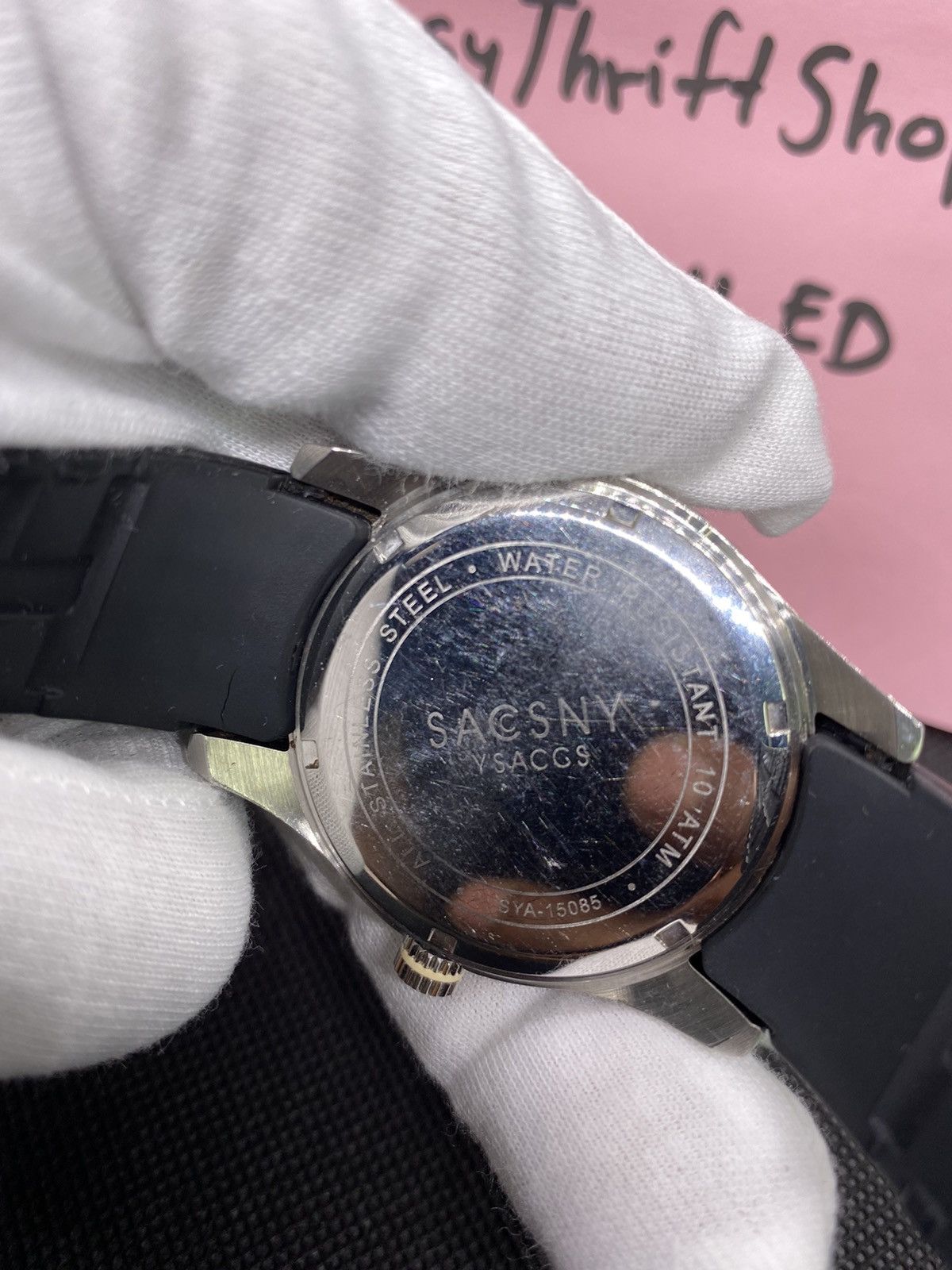 Yohji Yamamoto OFFER YOUR PRICE🔥 SACSNY Y’SACCS yohji yamamoto mens watch Size ONE SIZE - 9 Thumbnail
