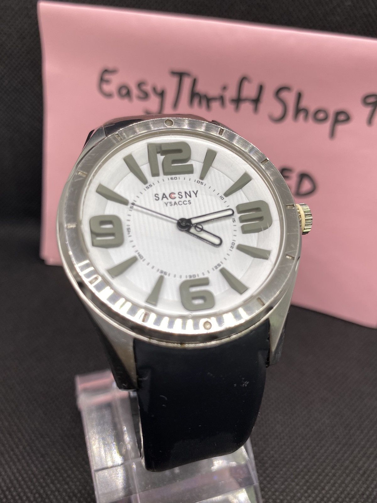 Yohji Yamamoto OFFER YOUR PRICE🔥 SACSNY Y’SACCS yohji yamamoto mens watch Size ONE SIZE - 3 Thumbnail