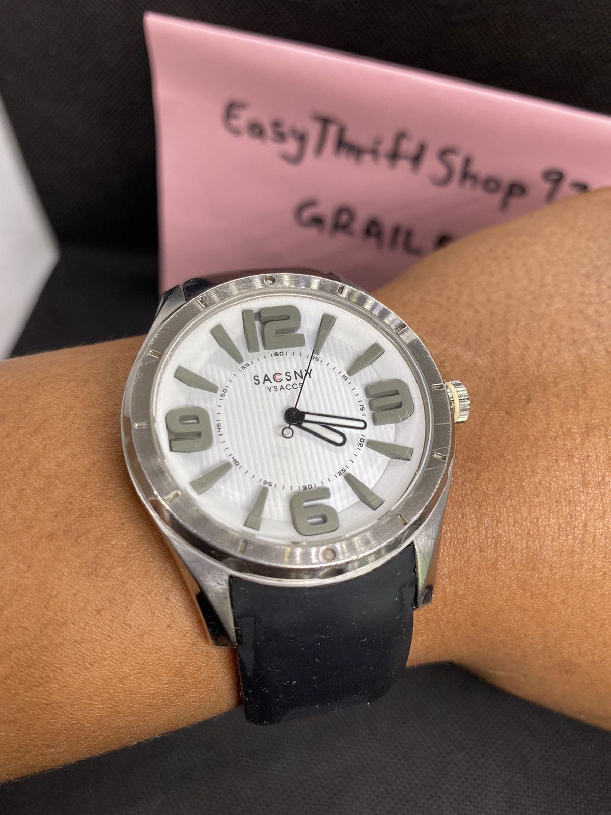 Yohji Yamamoto OFFER YOUR PRICE🔥 SACSNY Y’SACCS yohji yamamoto mens watch Size ONE SIZE - 1 Thumbnail