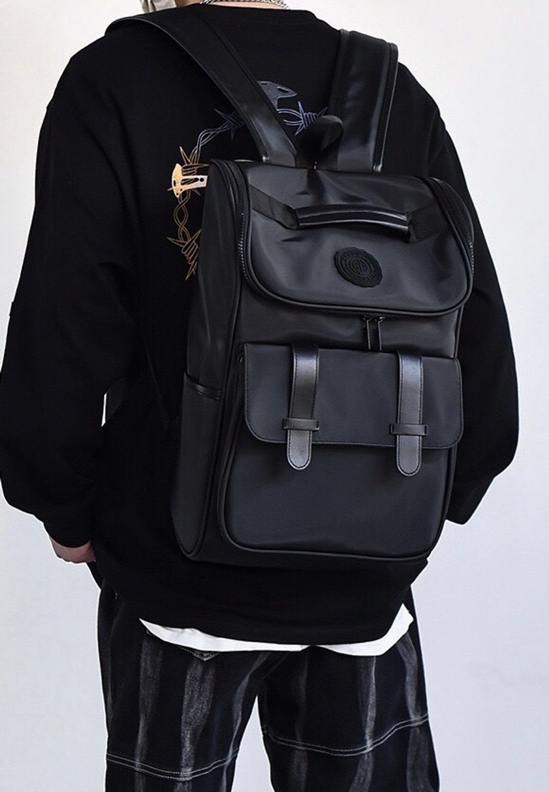 Other Korean fashion grunge backpack bag Size ONE SIZE - 4 Thumbnail