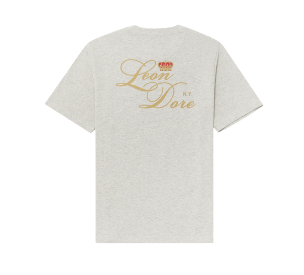 image of Aime Leon Dore x Hypebeast Aimé Leon Dore Cursive Tee Oatmeal • M, Men's (Size Medium)