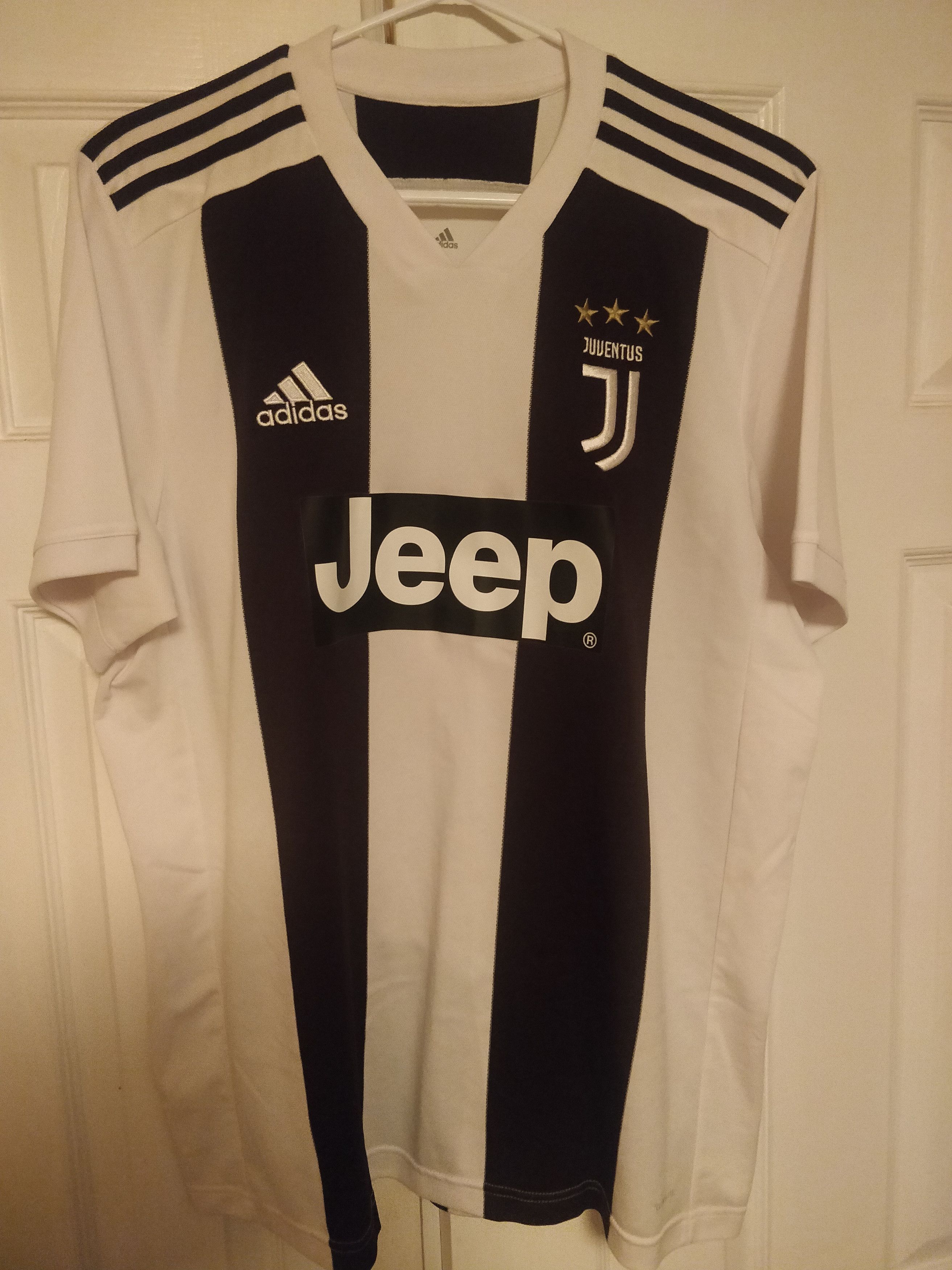 Adidas Juventus 2018 Home Jersey Adidas Size US L / EU 52-54 / 3 - 1 Thumbnail
