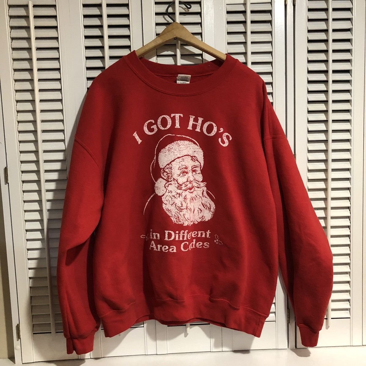 Vintage 90s Reprint Christmas Sweater (Ho’s) Size US XL / EU 56 / 4 - 1 Thumbnail