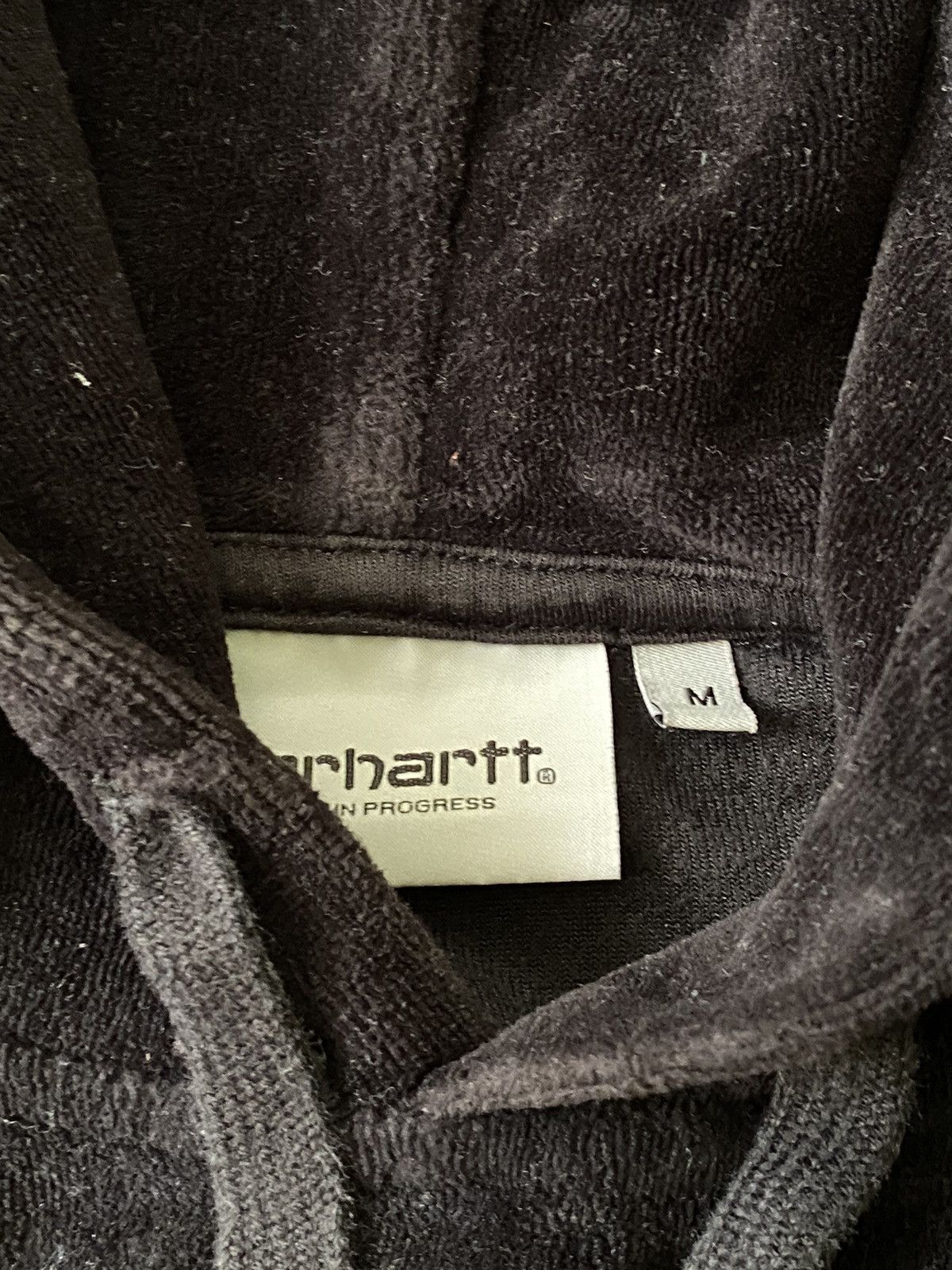 Carhartt Vintage Carhartt Hooded United Script Sweat Velour Hoodie Size US M / EU 48-50 / 2 - 5 Thumbnail