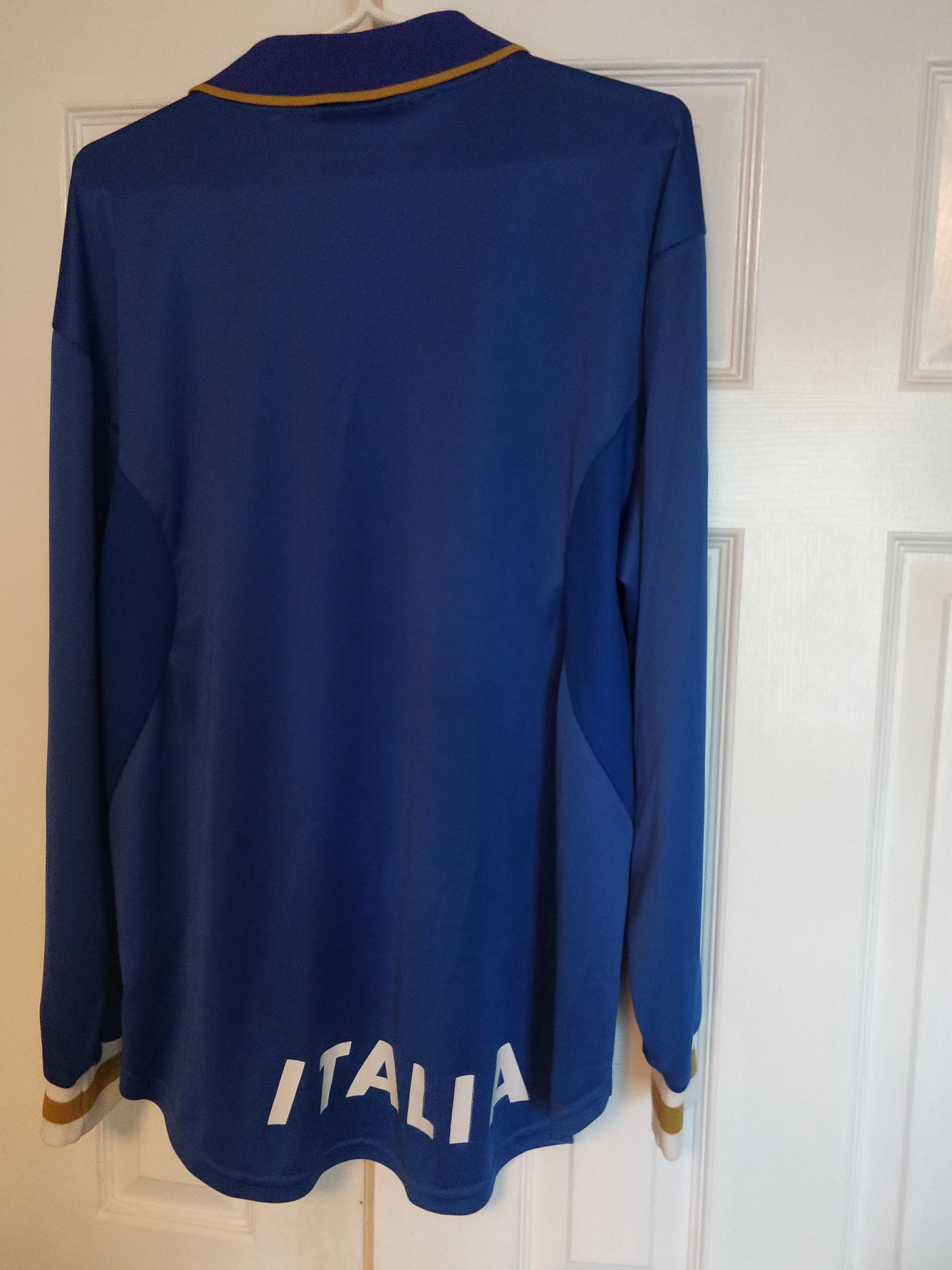 Nike Italy MINT 1996 Home Long Sleeve Jersey XL Nike Size US XL / EU 56 / 4 - 6 Thumbnail