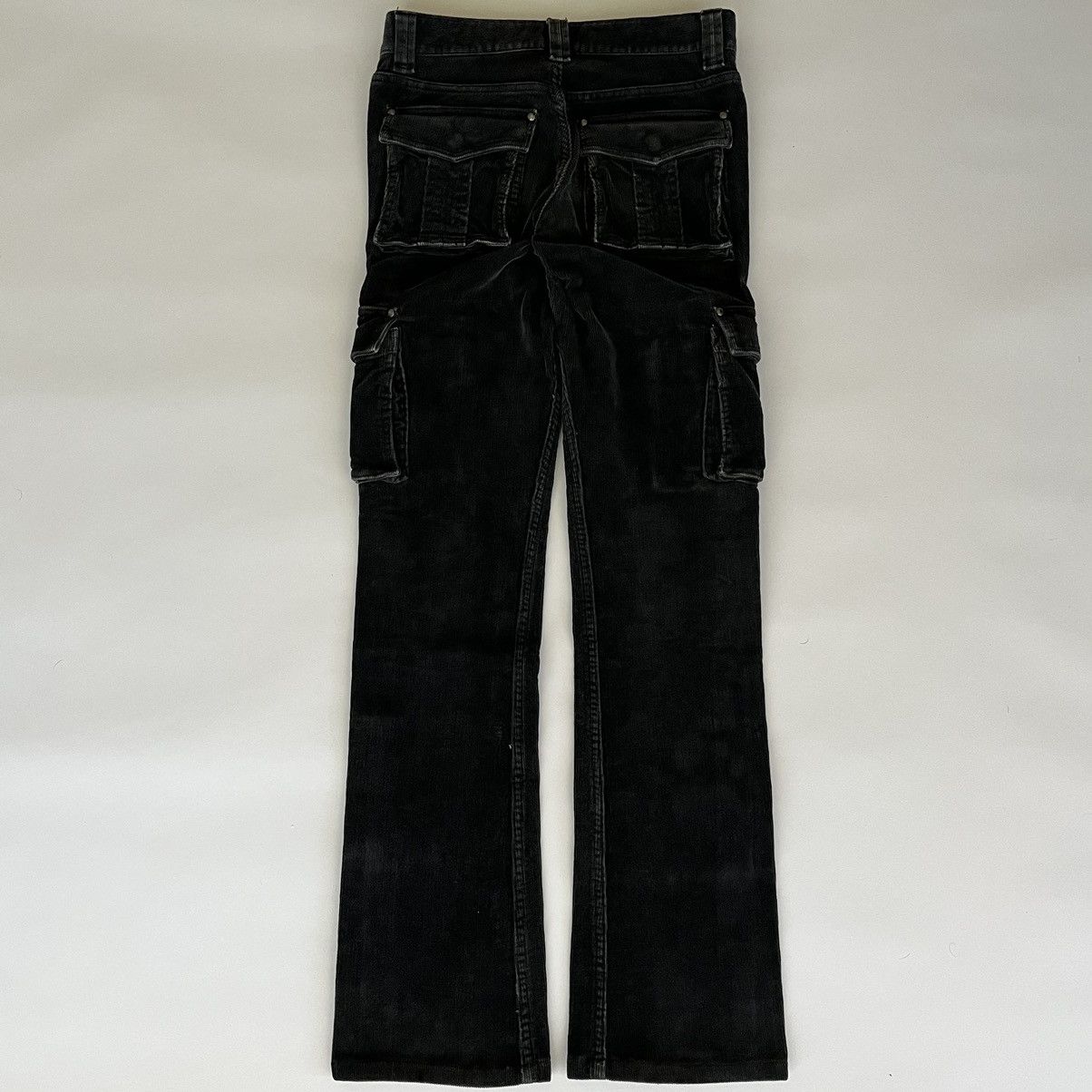 Shellac Shellac Flared 3D Cargo Pocket Corduroy Pants Size US 30 / EU 46 - 2 Thumbnail