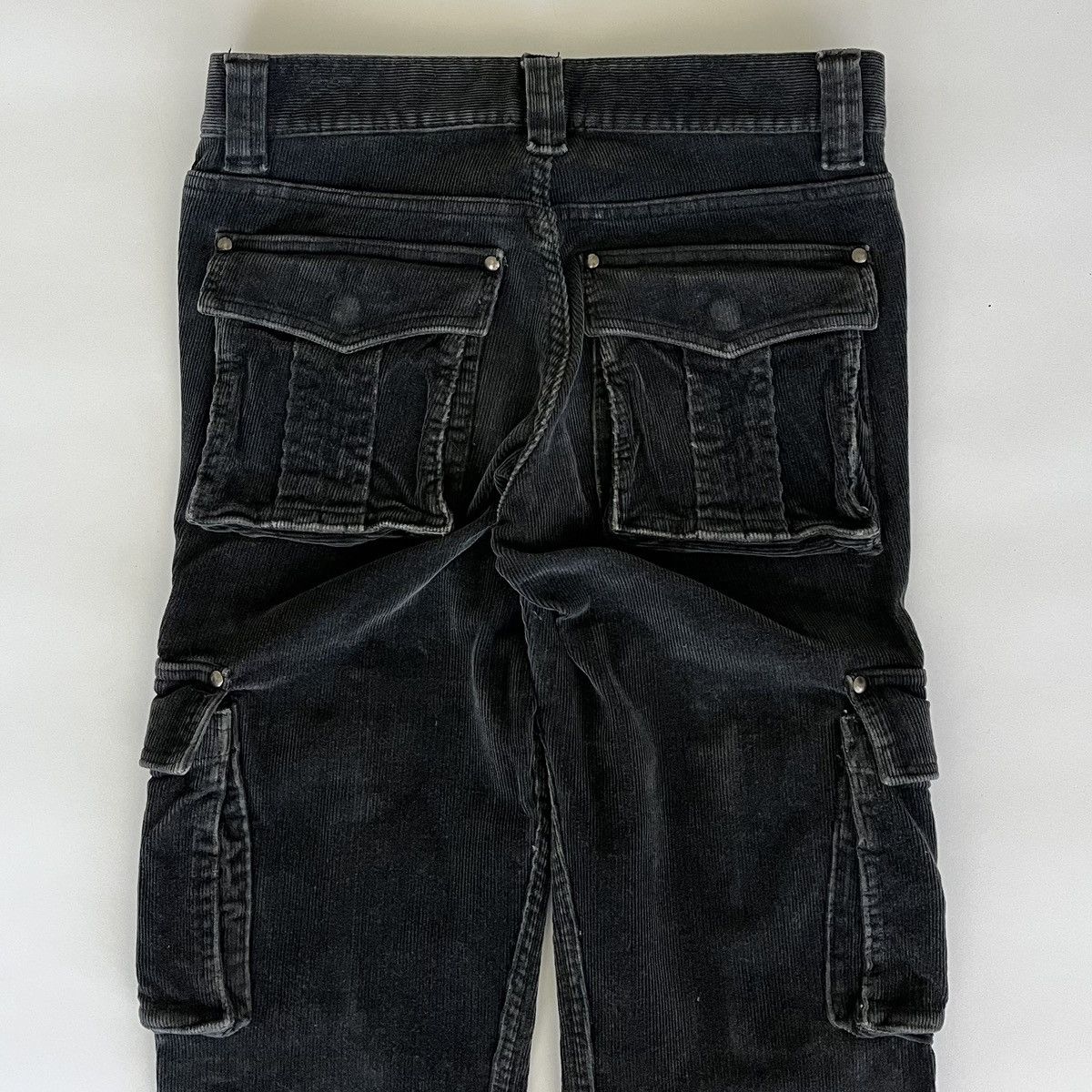 Shellac Shellac Flared 3D Cargo Pocket Corduroy Pants Size US 30 / EU 46 - 5 Thumbnail