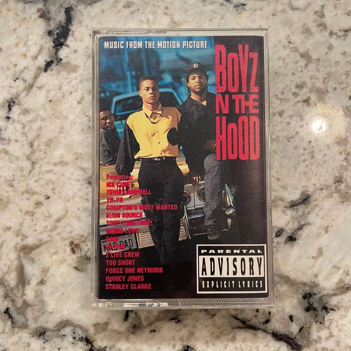 Warner Bros Boyz N The Hood Soundtrack Cassette hip hop rap 90s film ...