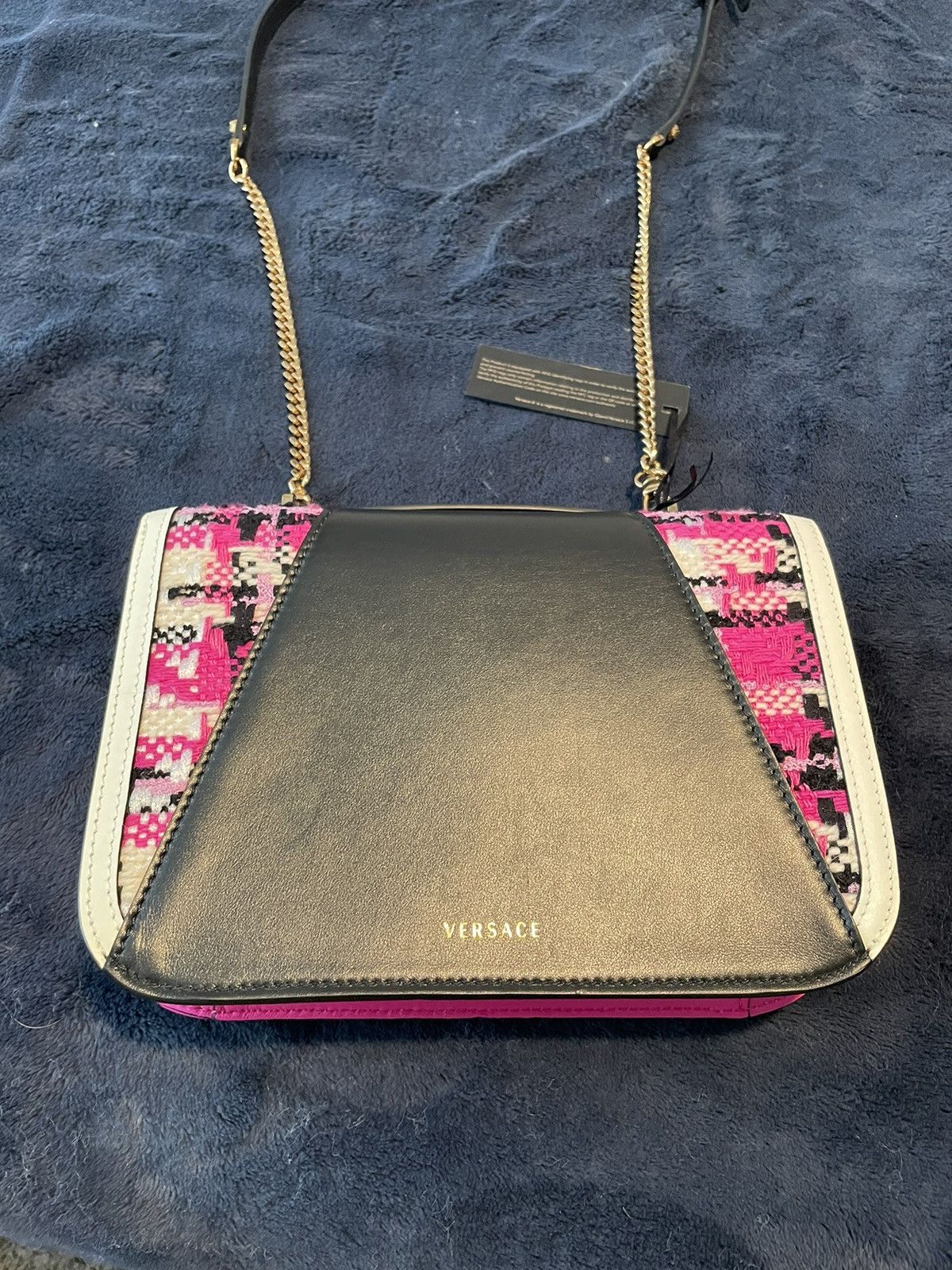 Versace Versace Virtus tweed handbag Size ONE SIZE - 3 Thumbnail