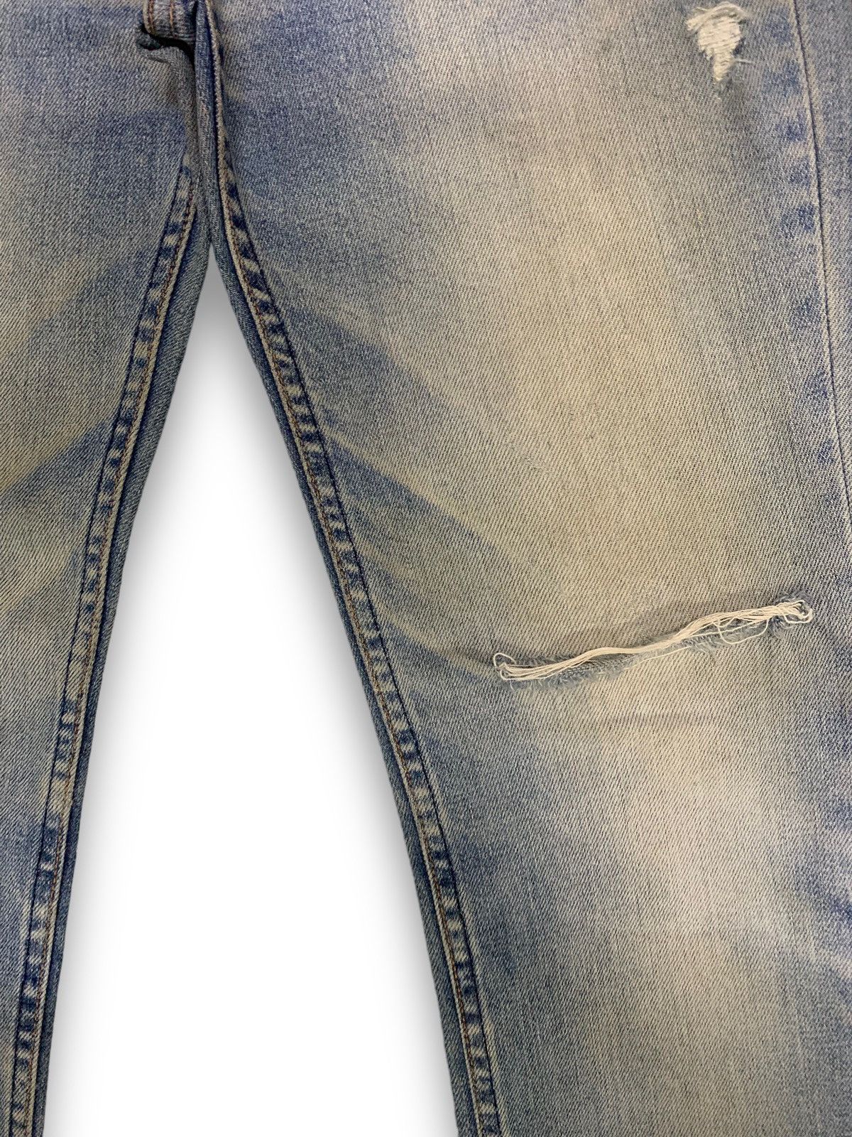 A.P.C. A.P.C. Petit New Standard Mud Wash Distressed Grunge Jeans Size US 30 / EU 46 - 7 Thumbnail