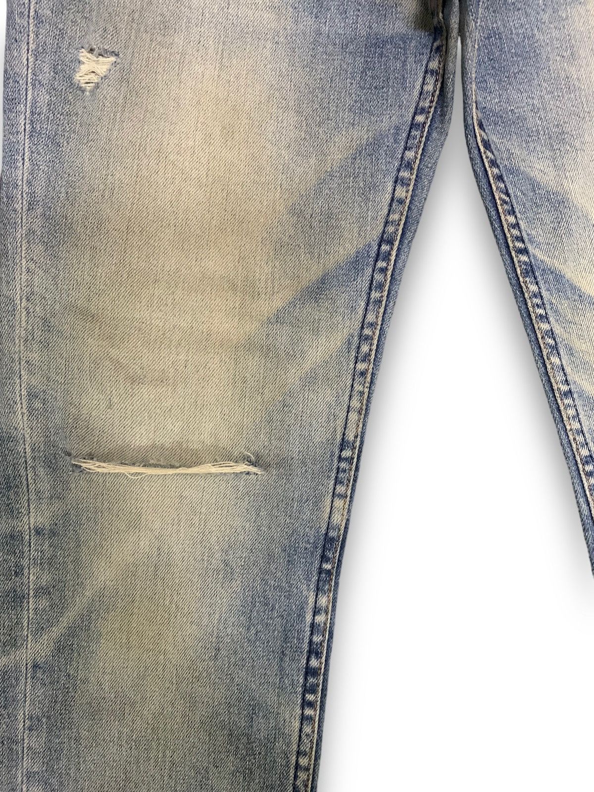 A.P.C. A.P.C. Petit New Standard Mud Wash Distressed Grunge Jeans Size US 30 / EU 46 - 6 Thumbnail