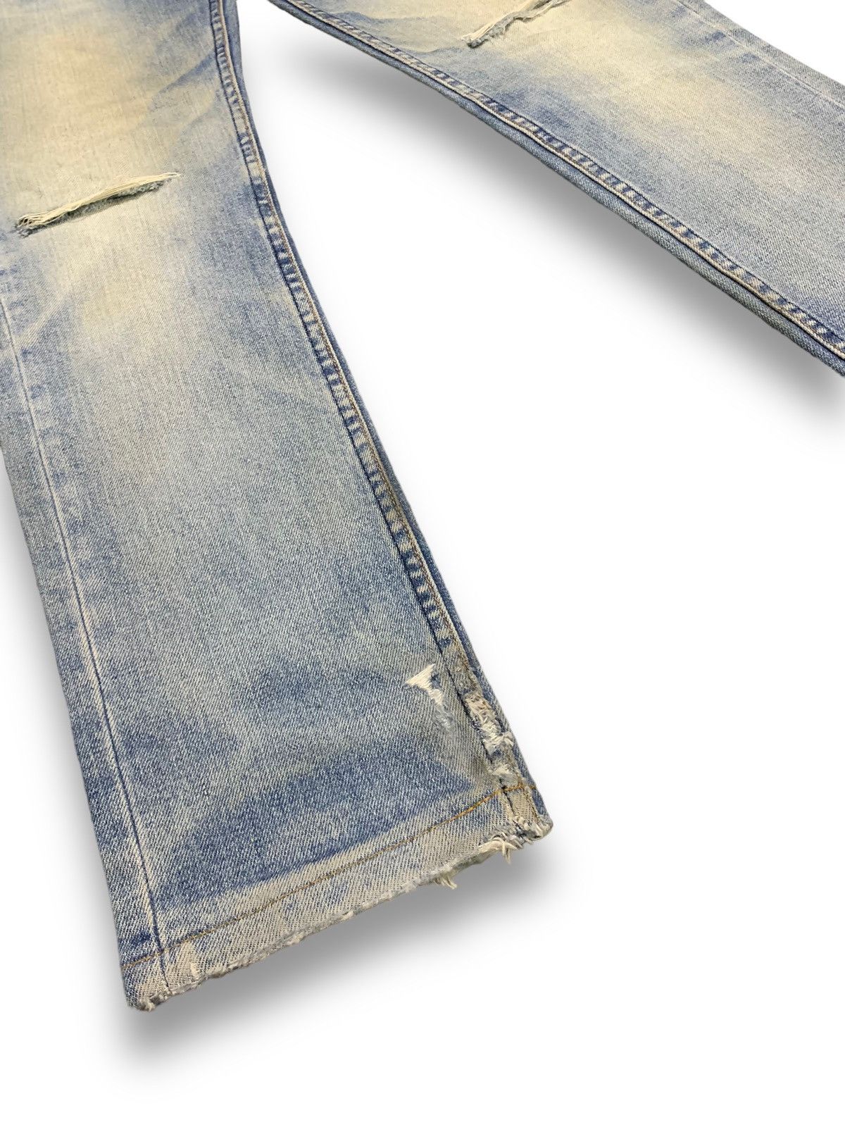 A.P.C. A.P.C. Petit New Standard Mud Wash Distressed Grunge Jeans Size US 30 / EU 46 - 10 Thumbnail