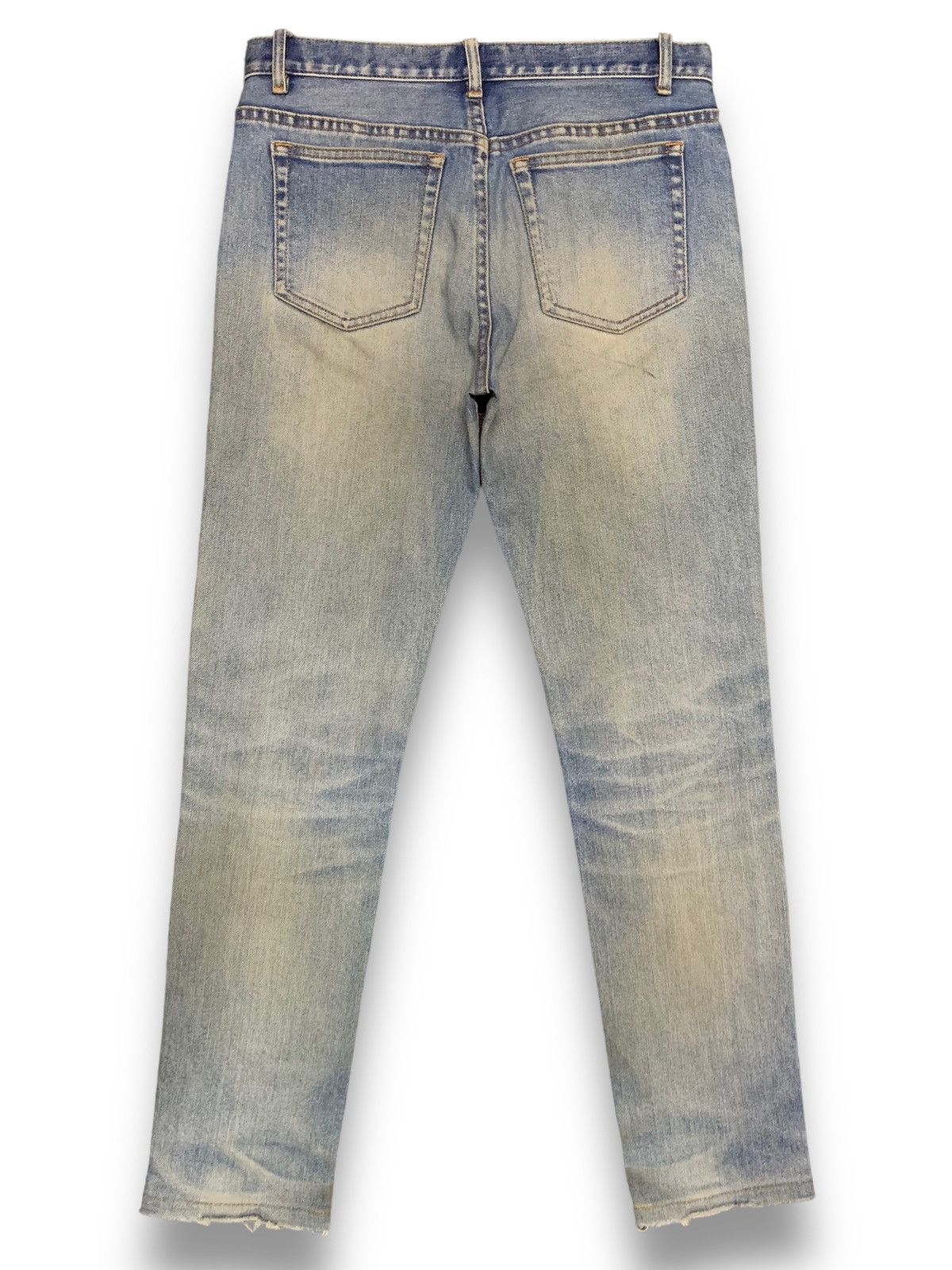 A.P.C. A.P.C. Petit New Standard Mud Wash Distressed Grunge Jeans Size US 30 / EU 46 - 2 Thumbnail