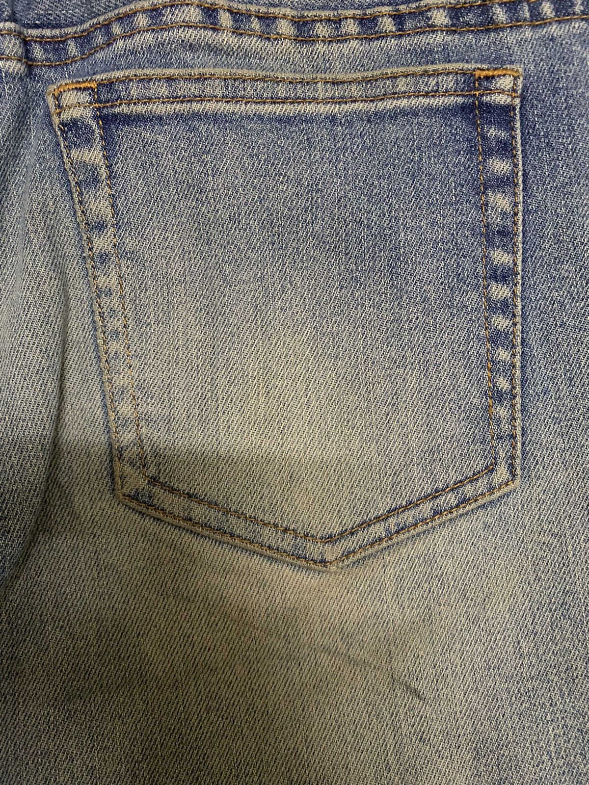 A.P.C. A.P.C. Petit New Standard Mud Wash Distressed Grunge Jeans Size US 30 / EU 46 - 13 Thumbnail