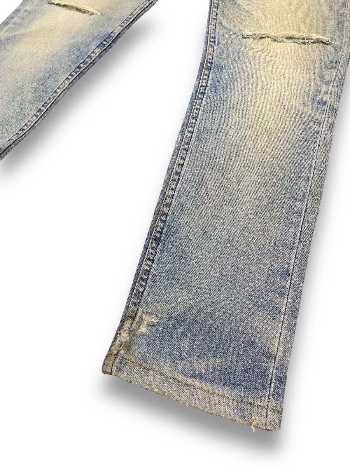 A.P.C. A.P.C. Petit New Standard Mud Wash Distressed Grunge Jeans Size US 30 / EU 46 - 11 Thumbnail