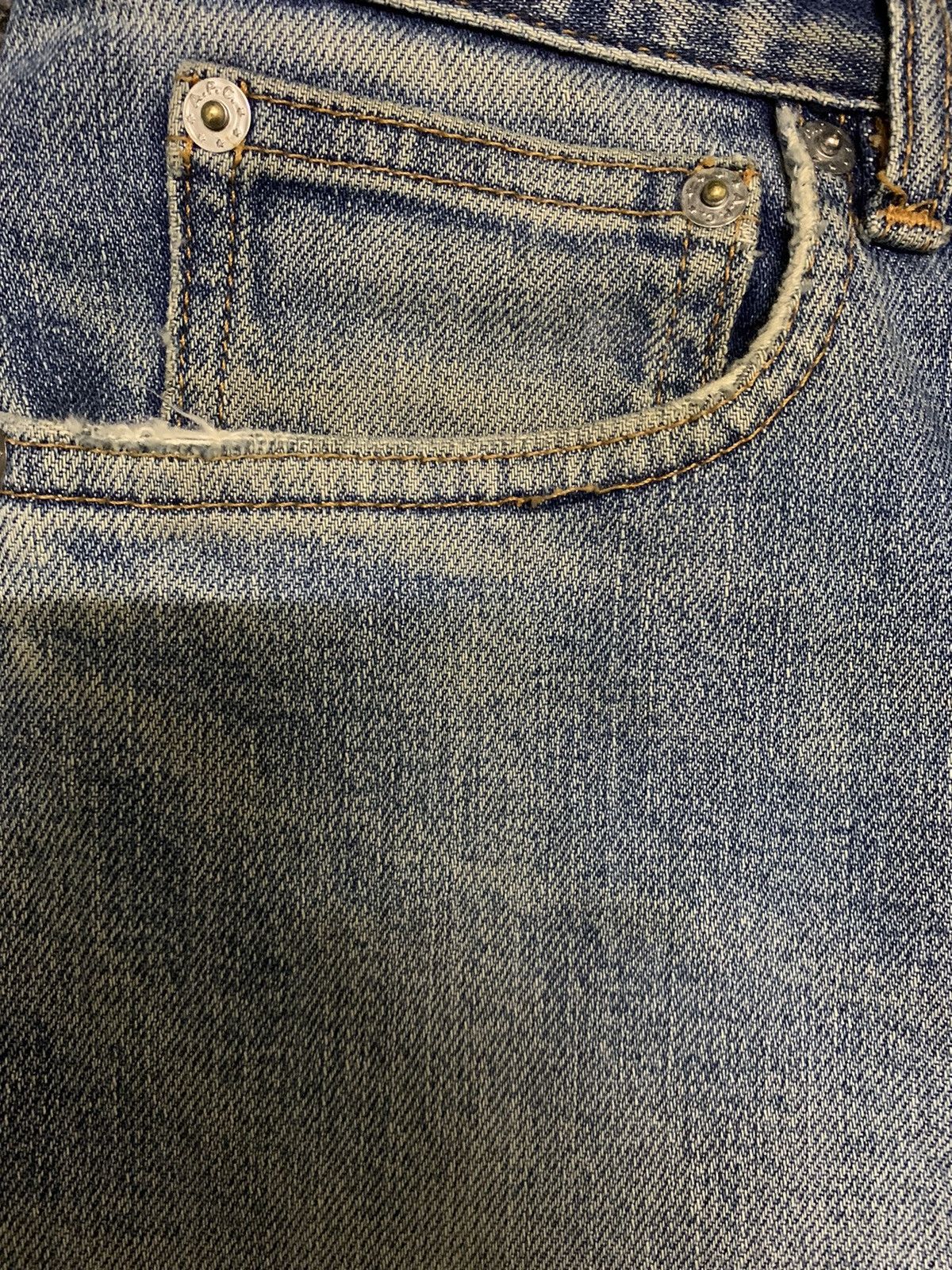 A.P.C. A.P.C. Petit New Standard Mud Wash Distressed Grunge Jeans Size US 30 / EU 46 - 5 Thumbnail