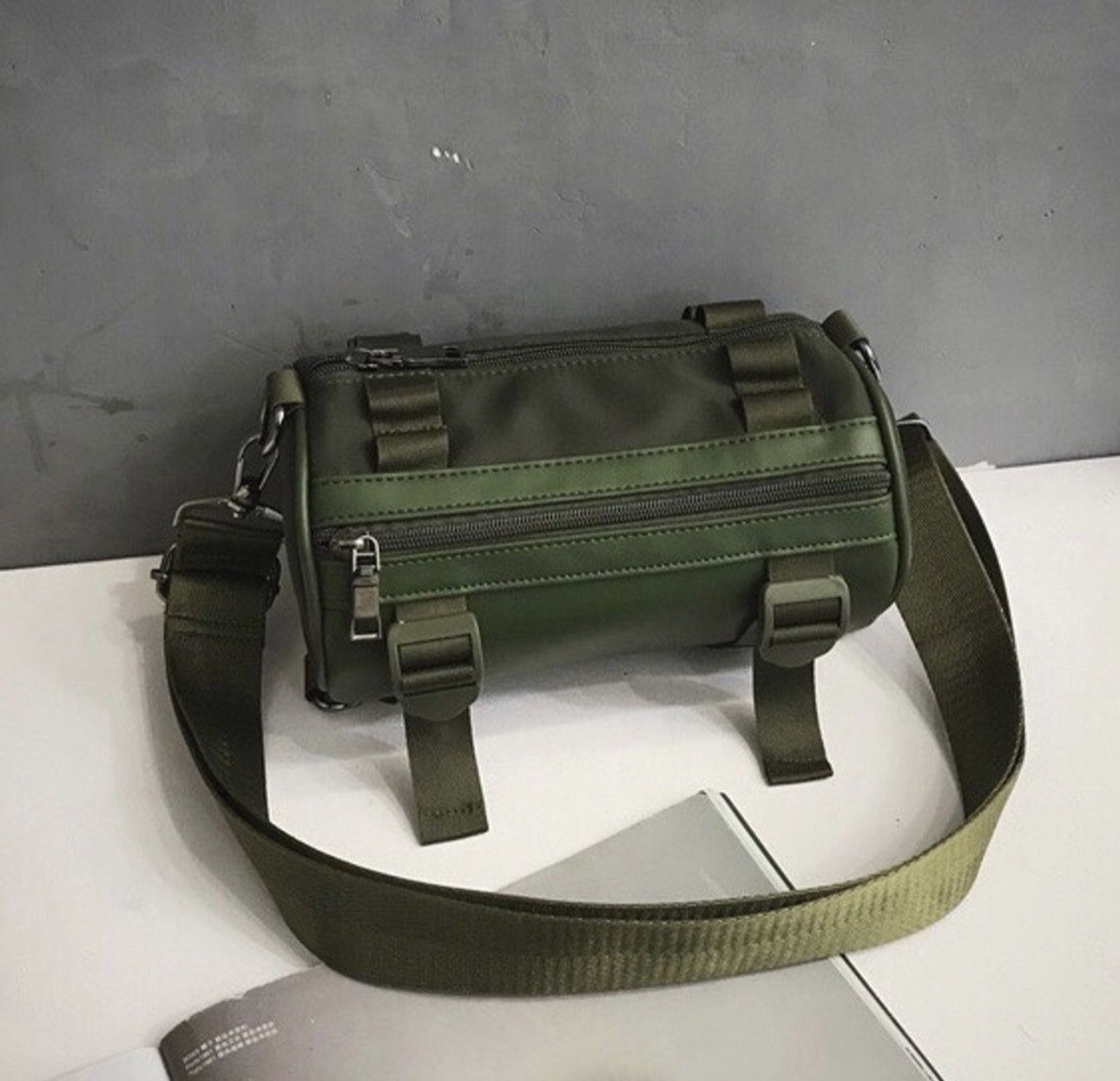 Japanese Brand × Vintage Utility grunge buckle crossbody shoulder bag pouch bag Size ONE SIZE - 5 Thumbnail